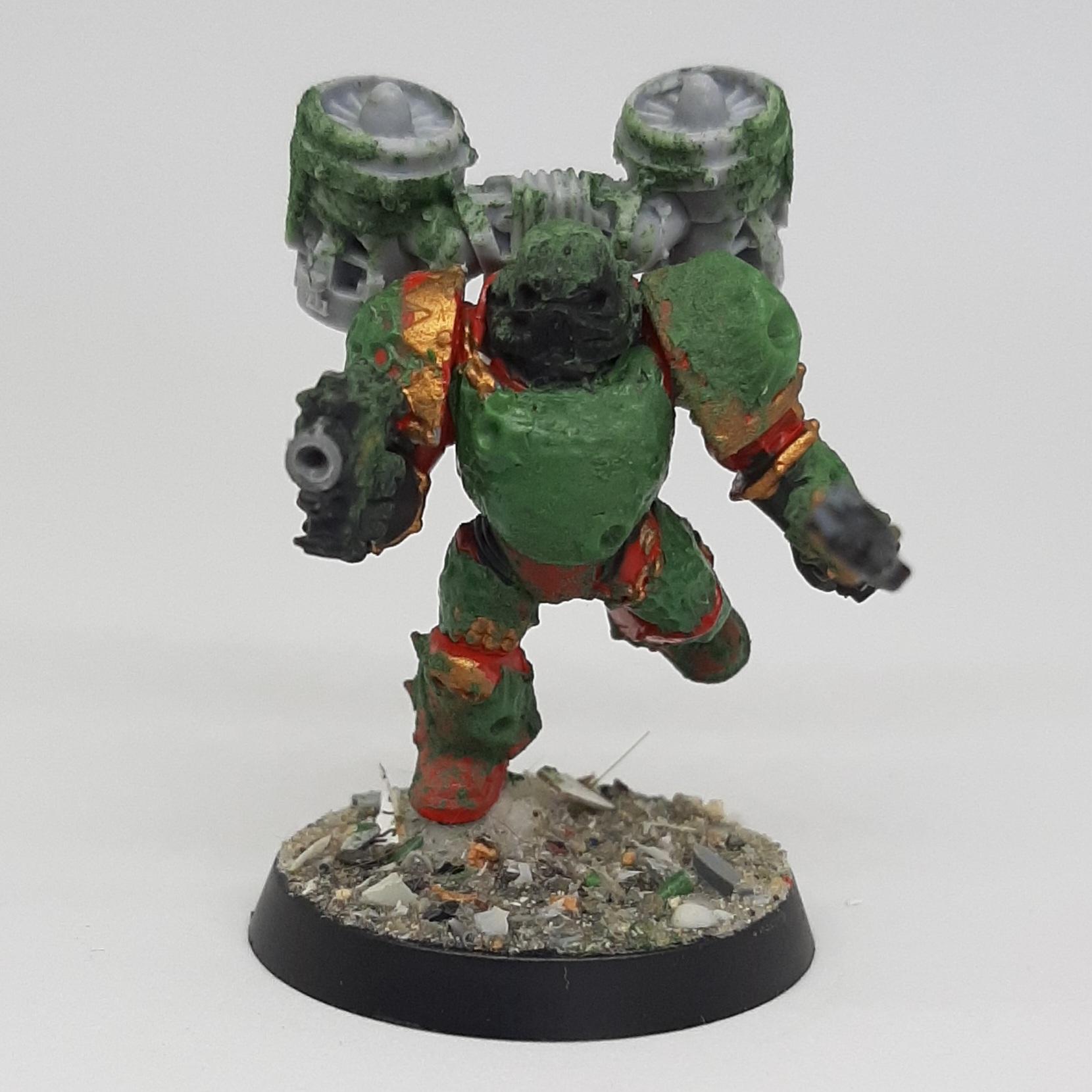 Assault, Astartes, Chaos, Conversion, Death Guard, Heretic, Kitbash, Nurgle, Plague, Raptors, Sculpting, Space, Space Marines