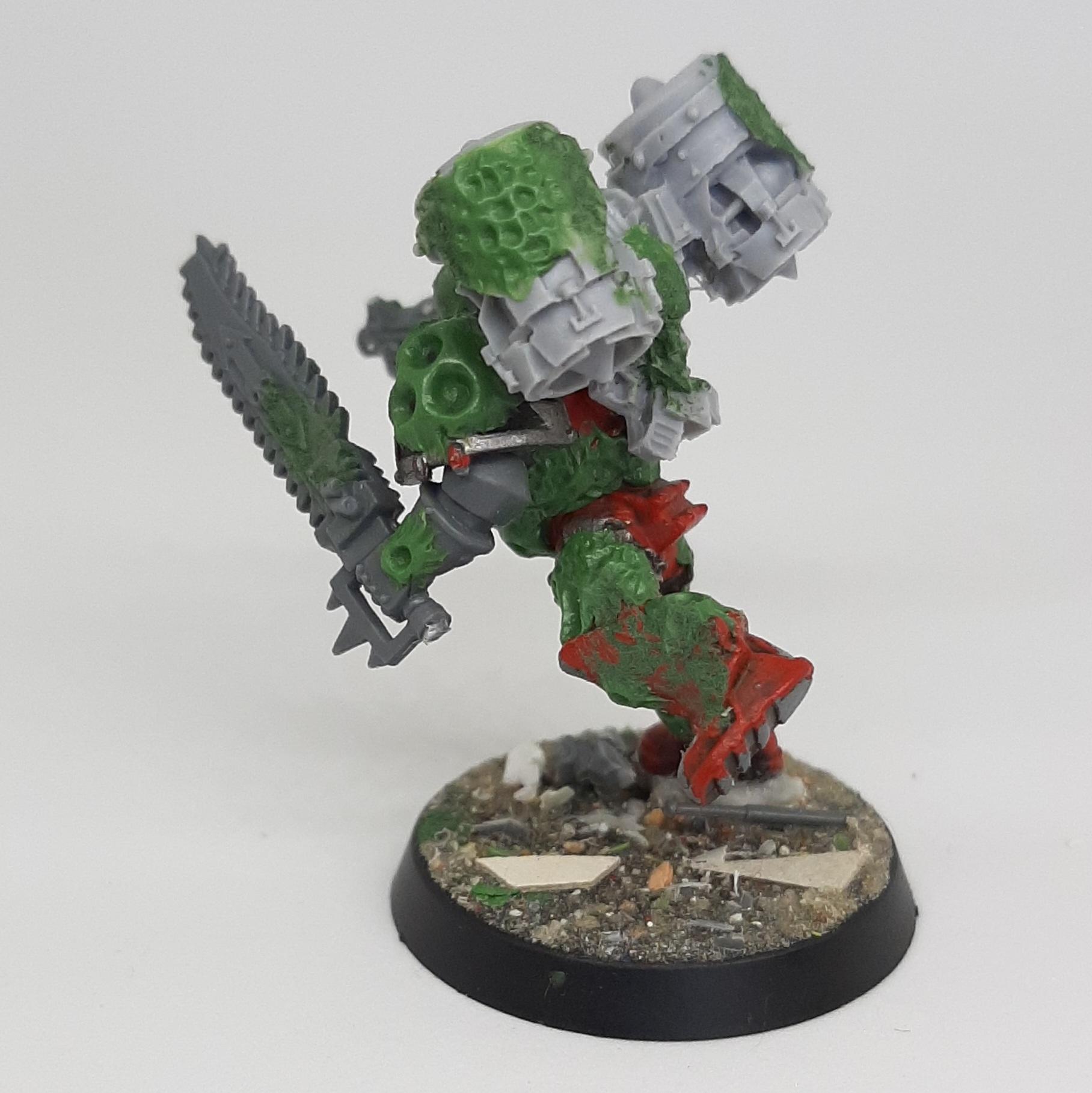 Assault, Astartes, Chaos, Conversion, Death Guard, Heretic, Kitbash, Nurgle, Plague, Raptors, Sculpting, Space, Space Marines