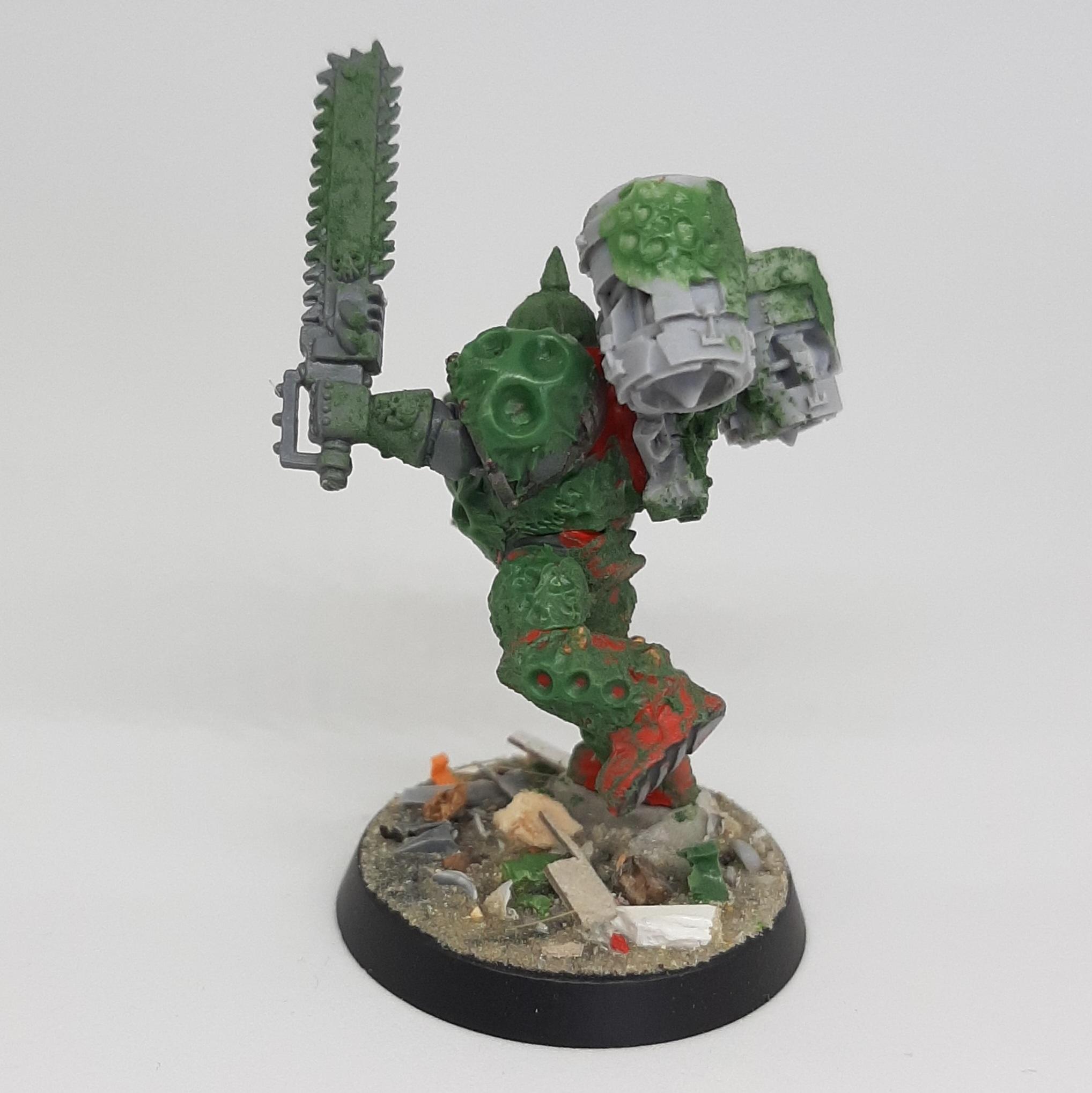 Assault, Astartes, Chaos, Conversion, Death Guard, Heretic, Kitbash, Nurgle, Plague, Raptors, Sculpting, Space, Space Marines