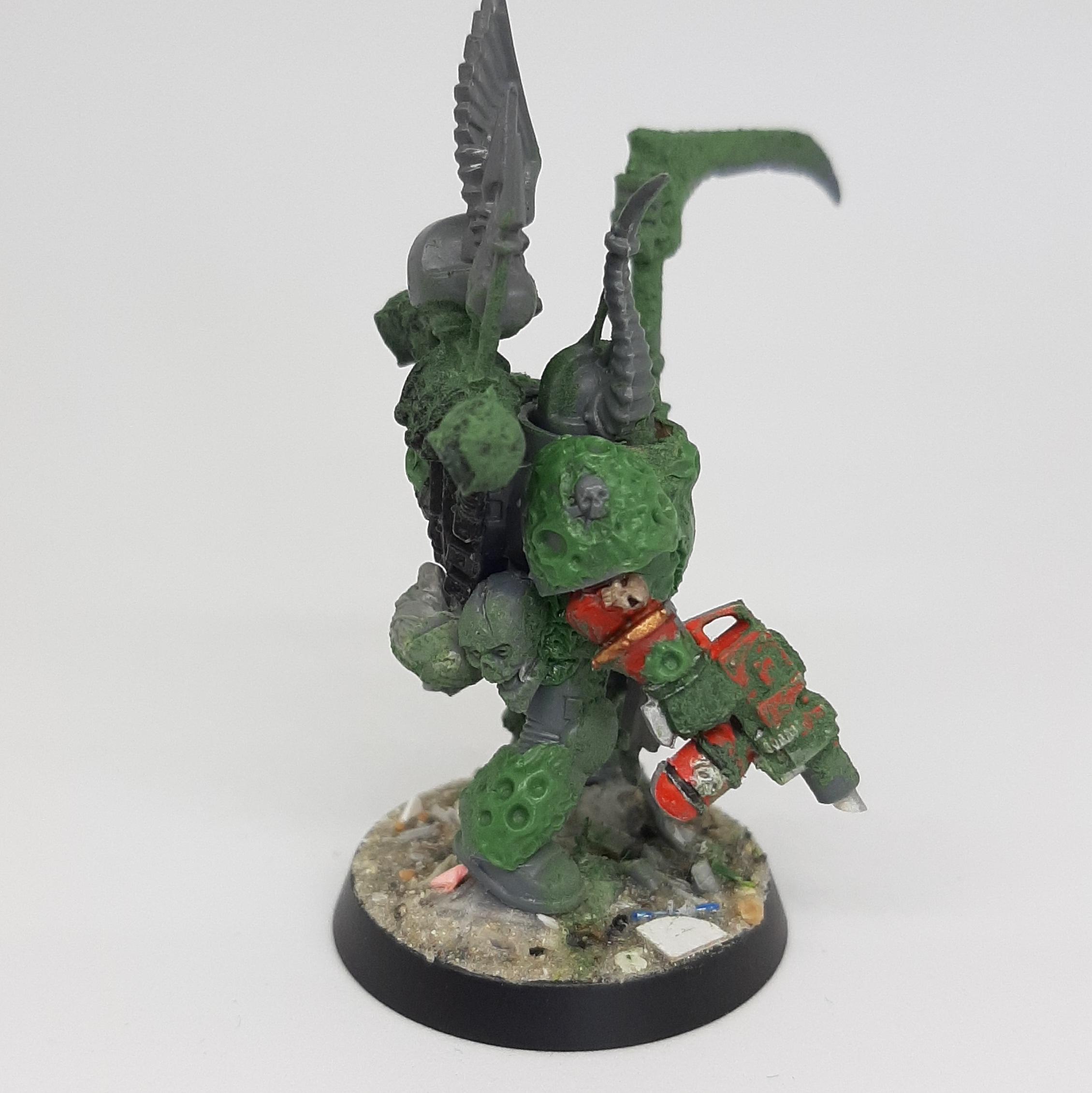 Assault, Astartes, Chaos, Conversion, Death Guard, Heretic, Kitbash, Nurgle, Plague, Raptors, Sculpting, Space, Space Marines