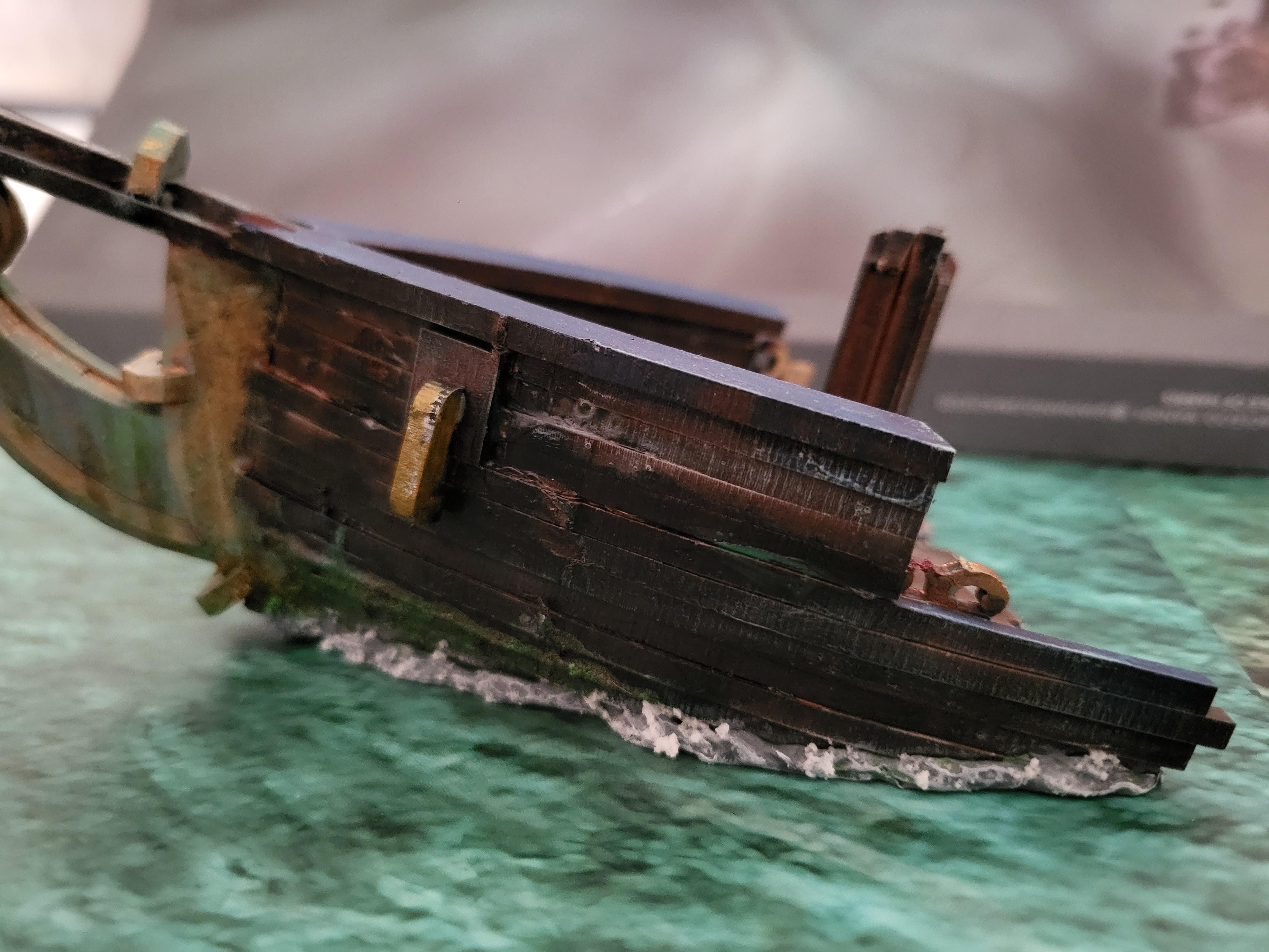 Boat, Scatter, Ship, Terrain, Weathered