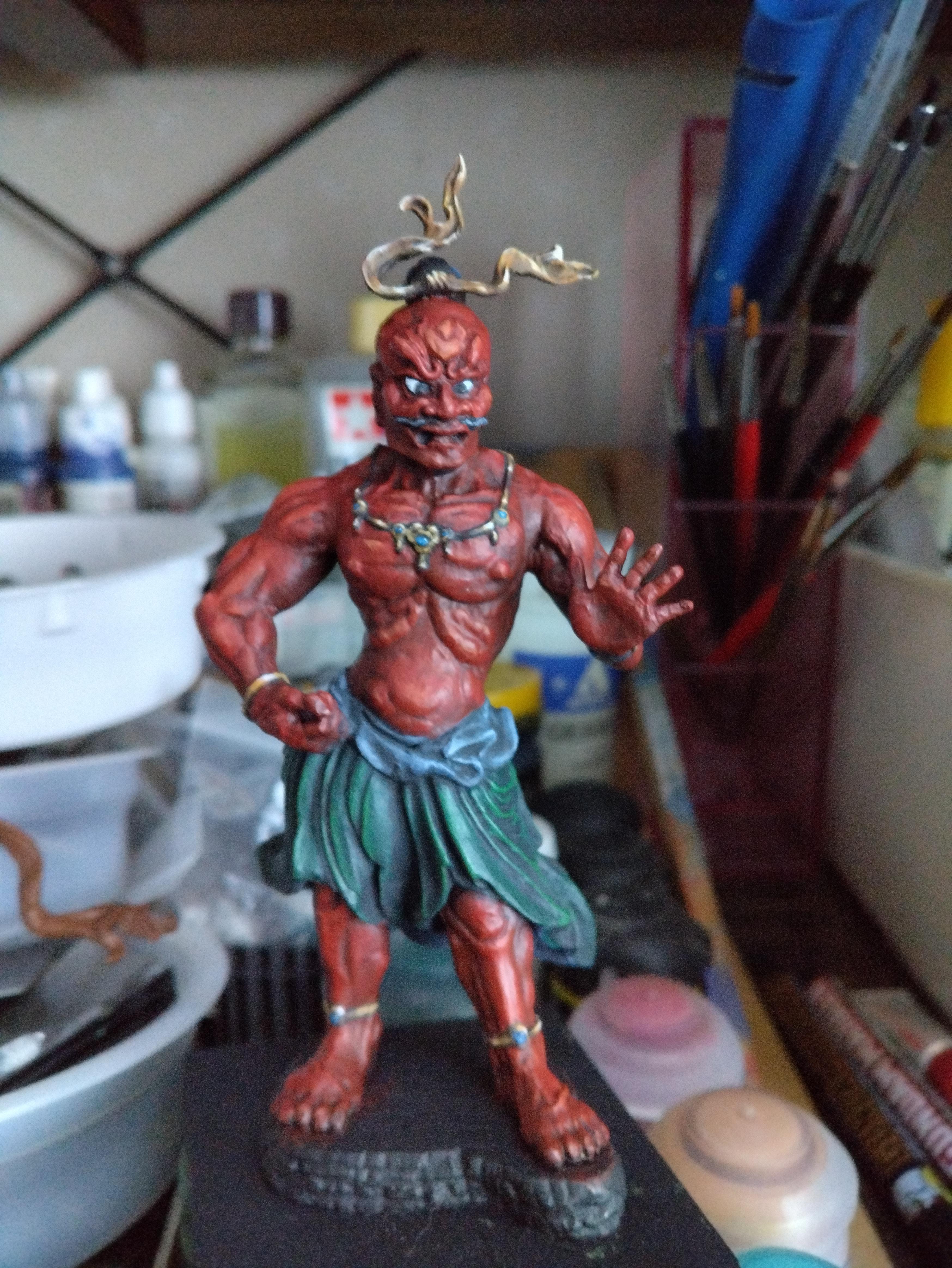 Deva King, Gacha, January 2025, Nio, Statue, Work In Progress