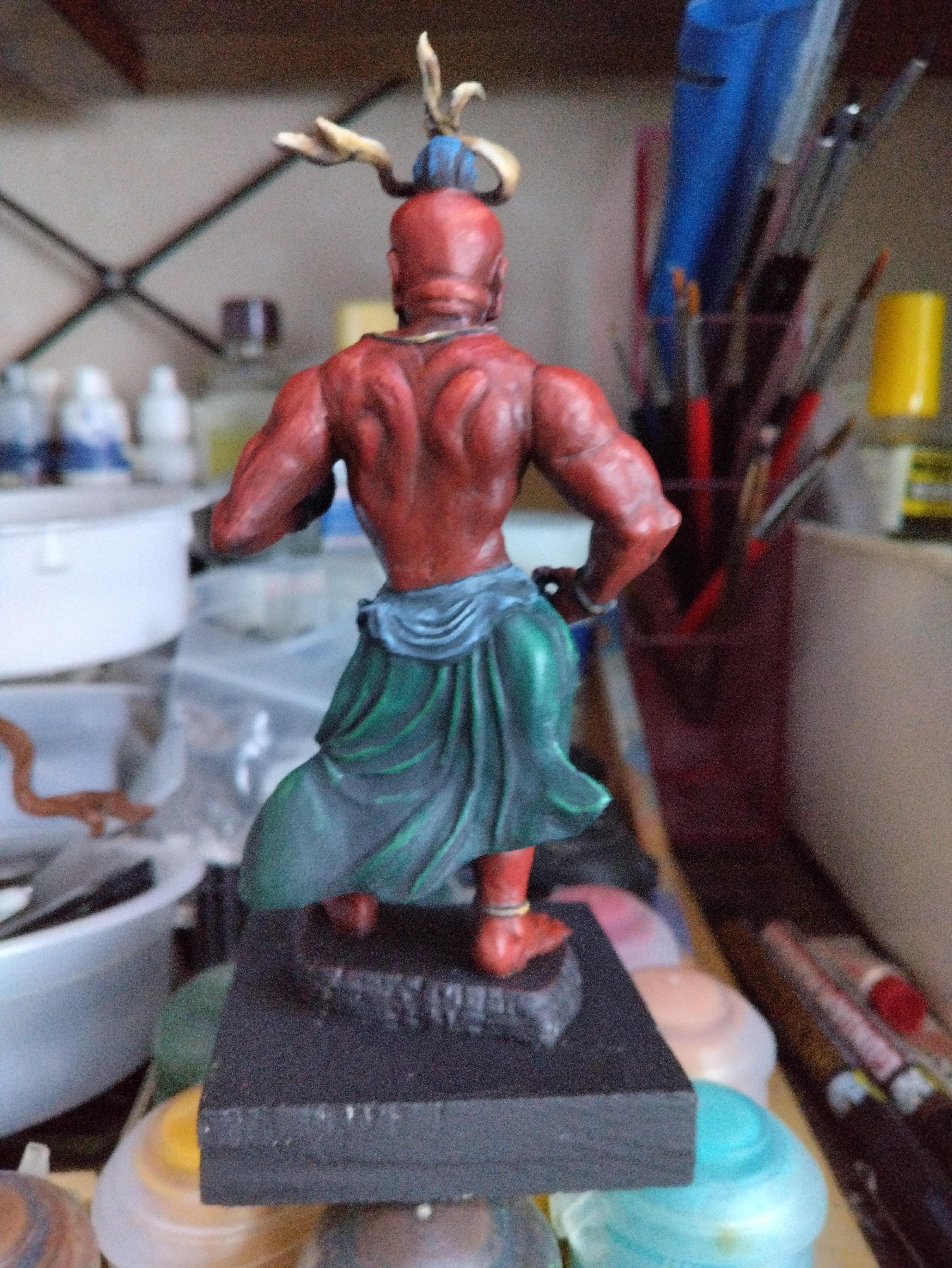 Deva King, Gacha, January 2025, Nio, Statue, Work In Progress