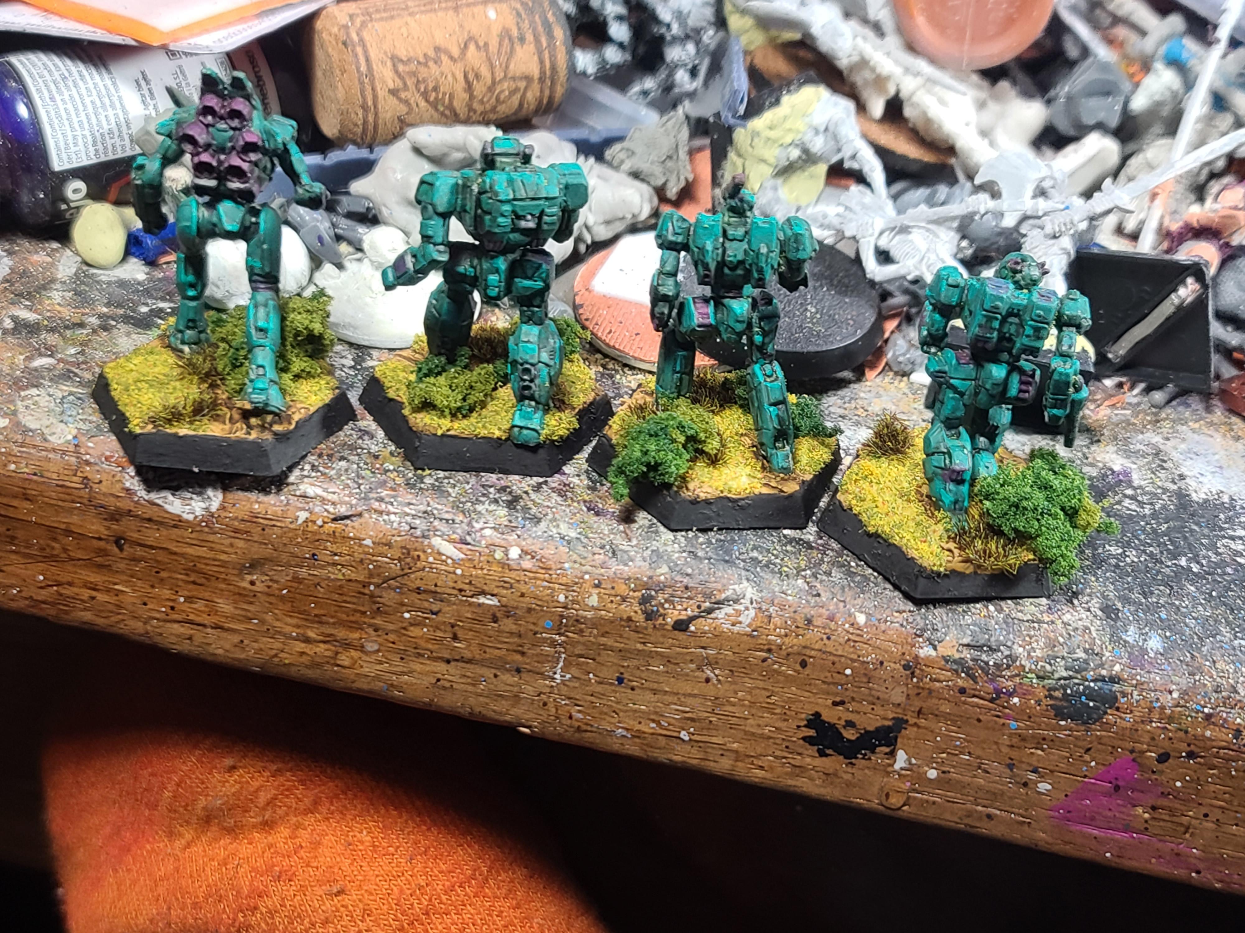 Battletech, Catalyst Game Labs, Mech, Spider, Stinger, Valkyrie, Wasp