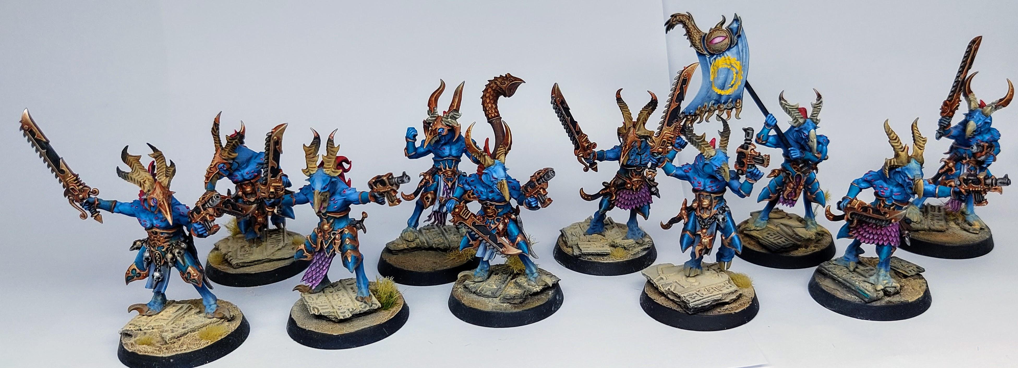 Chaos, Daemons, Tzaangors, Warhammer 40,000