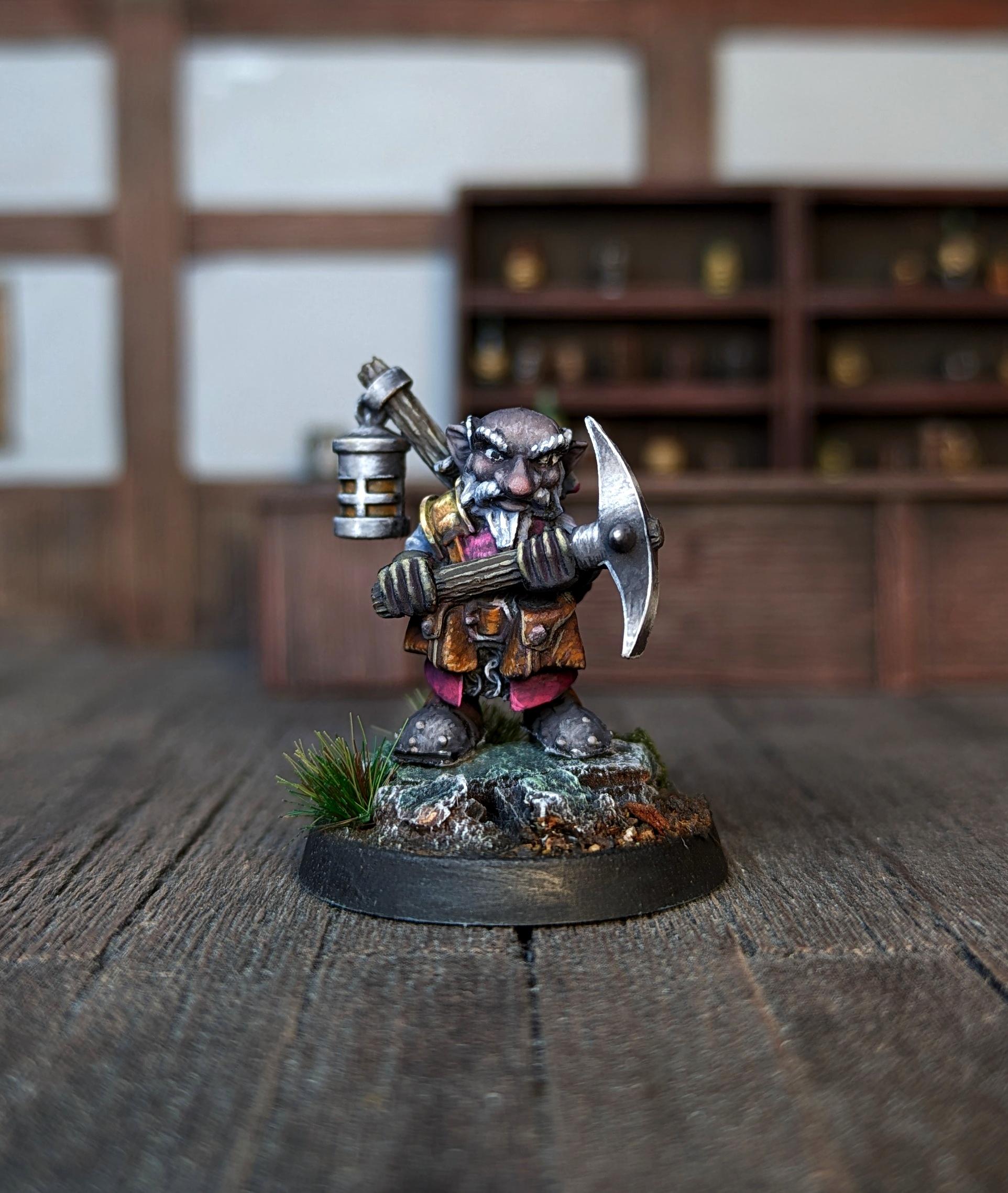 Adventurer, Deep Gnome, Dungeons And Dragons, Fighter, Gnome