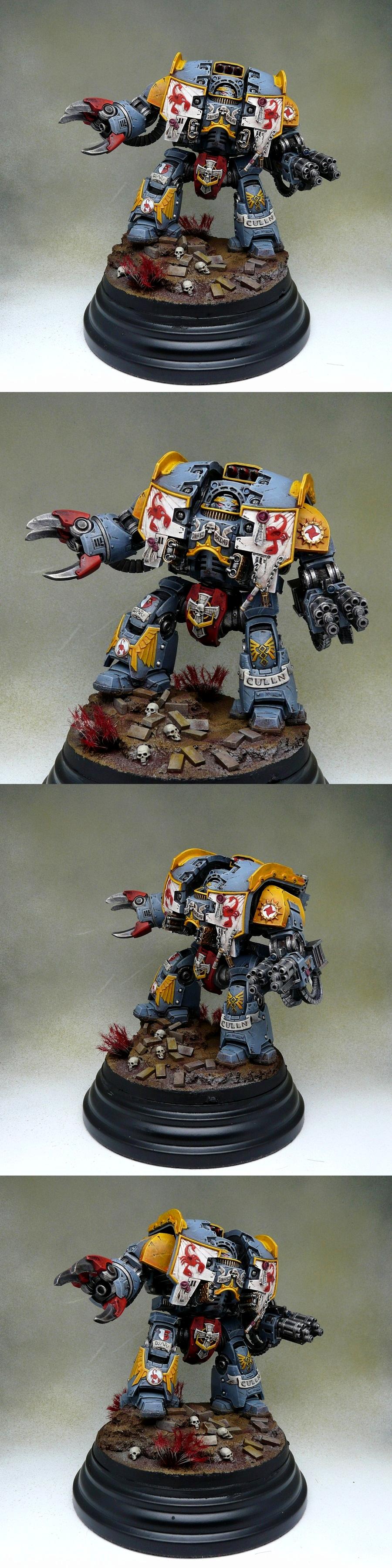 Adeptus Astartes, Badab War, Carab Culln, Dreadnought, Forge World, Leviathan, Red Scorpions, Space Marines