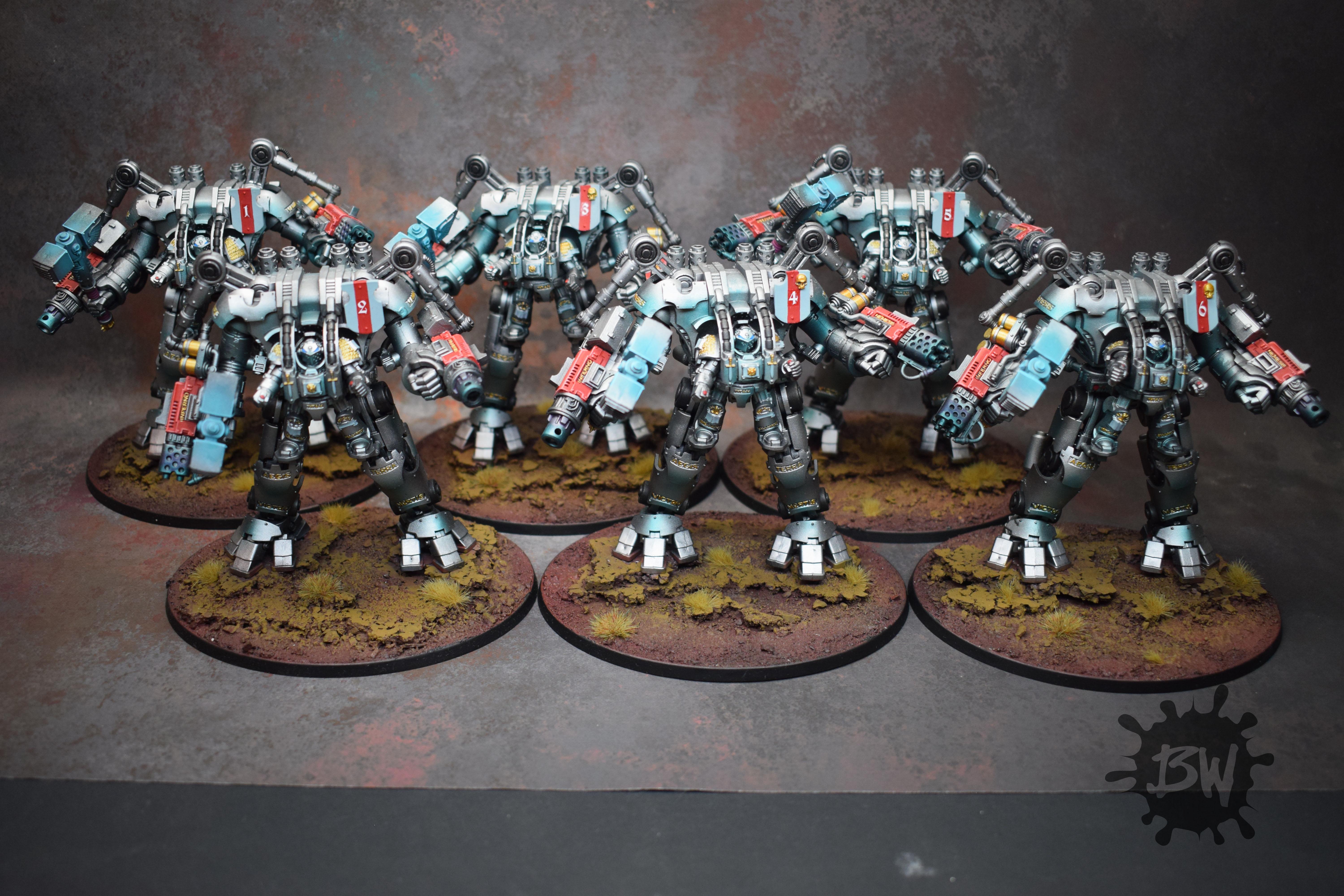 Games Workshop, Grey Knights, Nemesis Dreadknight, Warhammer 40,000