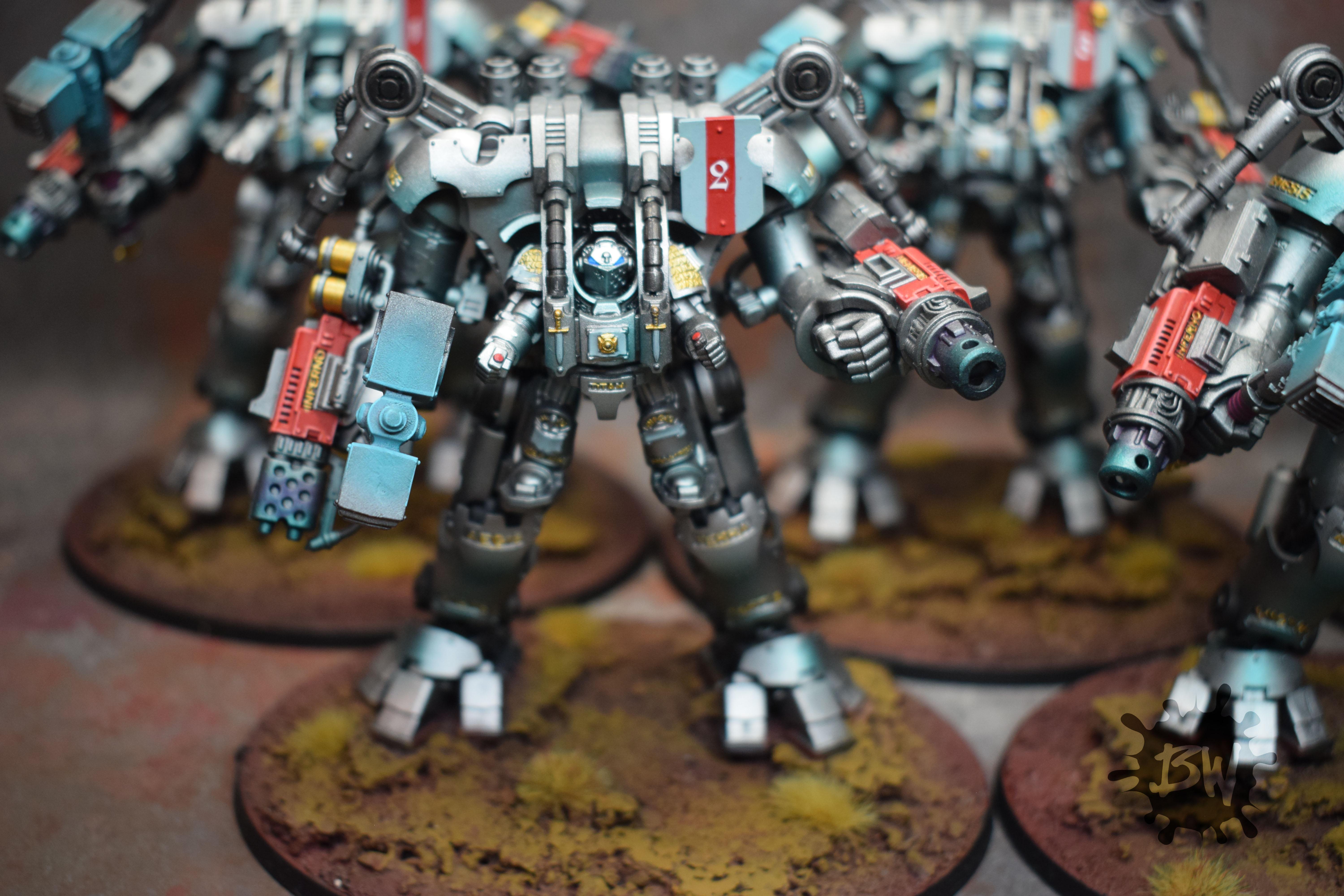 Games Workshop, Grey Knights, Nemesis Dreadknight, Warhammer 40,000