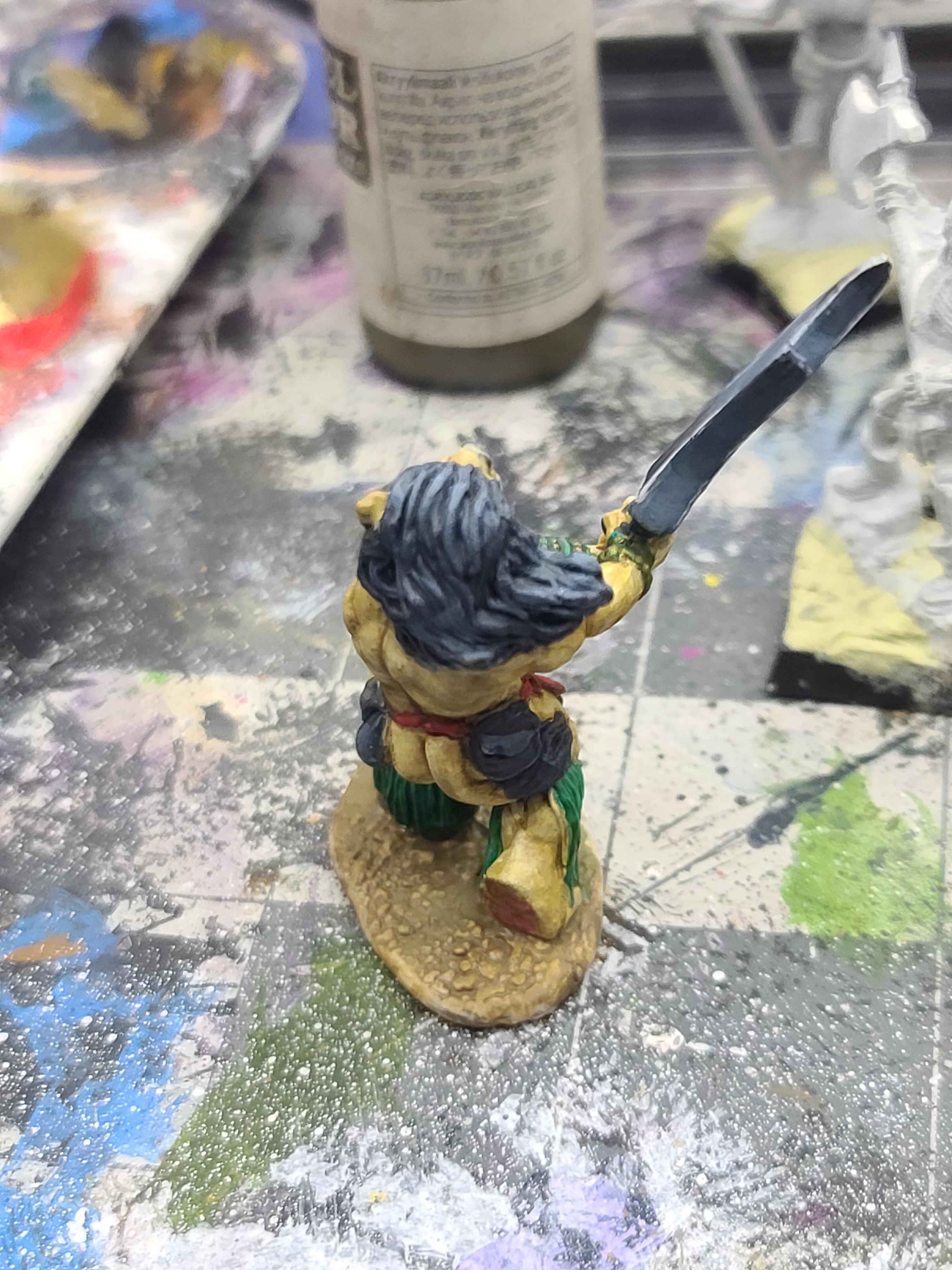 Avatar Of Courage, Bones, Lion Man, Reaper Miniatures