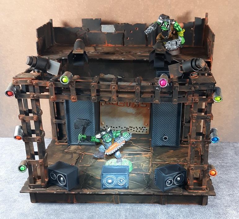 Goff Rockers, Orks, Rock, Stage
