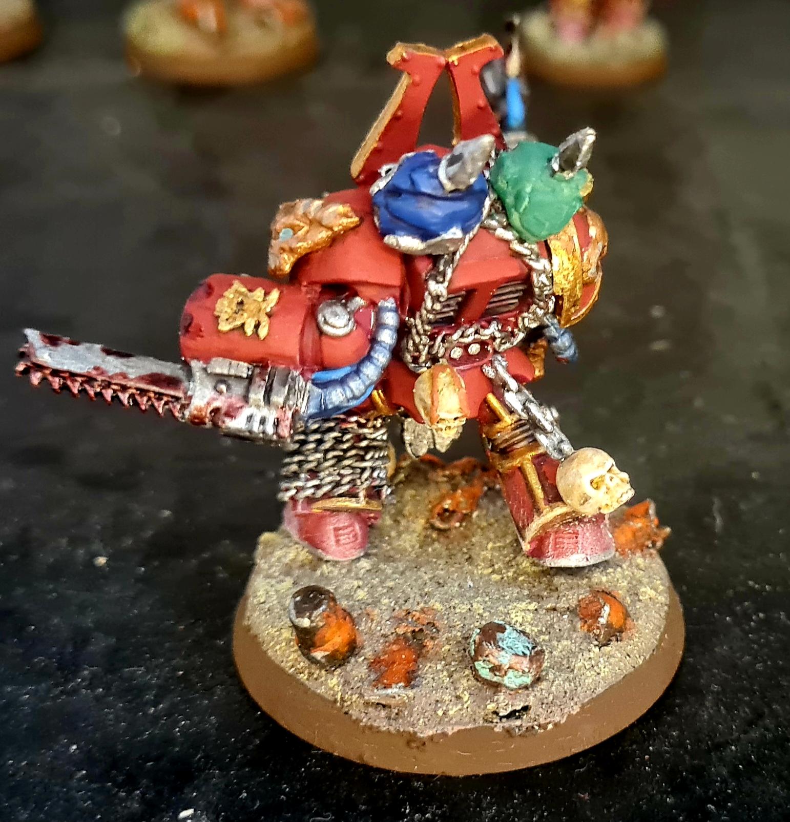 Berserkers, Berzerk, Berzerker, Blood For The Blood God, Chain Axe, Chain Fist, Chaos, Chaos Space Marines, Conversion, Dark Vengeance, Heresy, Heretic Astartes, Infantry, Khorne, Kitbash, Skulls For Skull Throne, Squad, Terminator Armor, Traitor Legions, Trophy, Warhammer 40,000, World Eaters