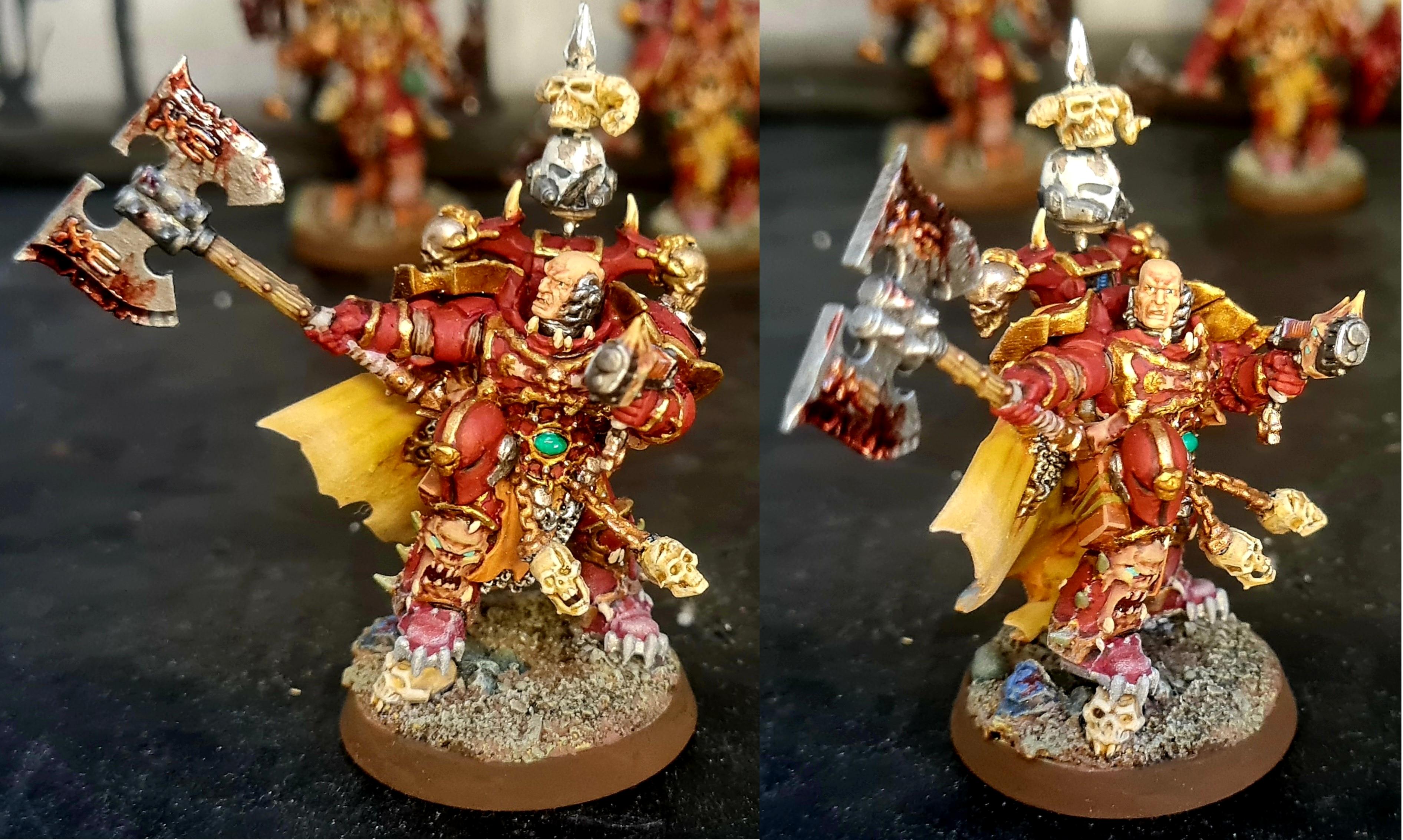 Berserkers, Berzerk, Berzerker, Blood For The Blood God, Cape, Chaos, Chaos Space Marines, Conversion, Dark Vengeance, Draznicht, Goreaxe, Heresy, Heretic Astartes, Infantry, Khorne, Kitbash, Plasma, Skulls For Skull Throne, Squad, Traitor Legions, Trophy, Warhammer 40,000, World Eaters