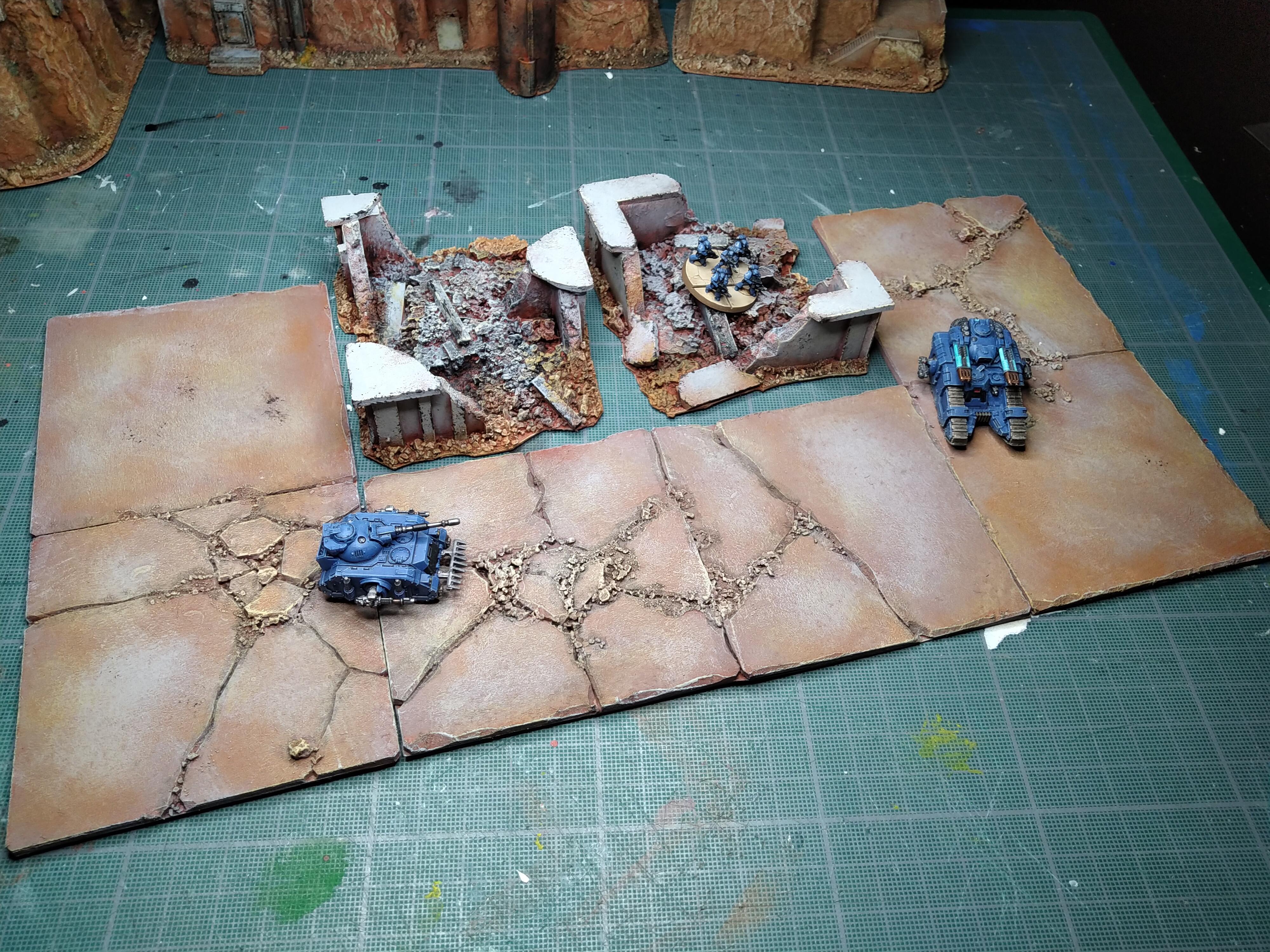 Custom, Legions Imperialis, Scratch Build, Terrain