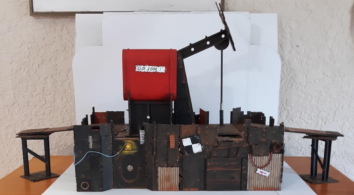 Factory, Orks, Refinery, Scratch Build, Terrain