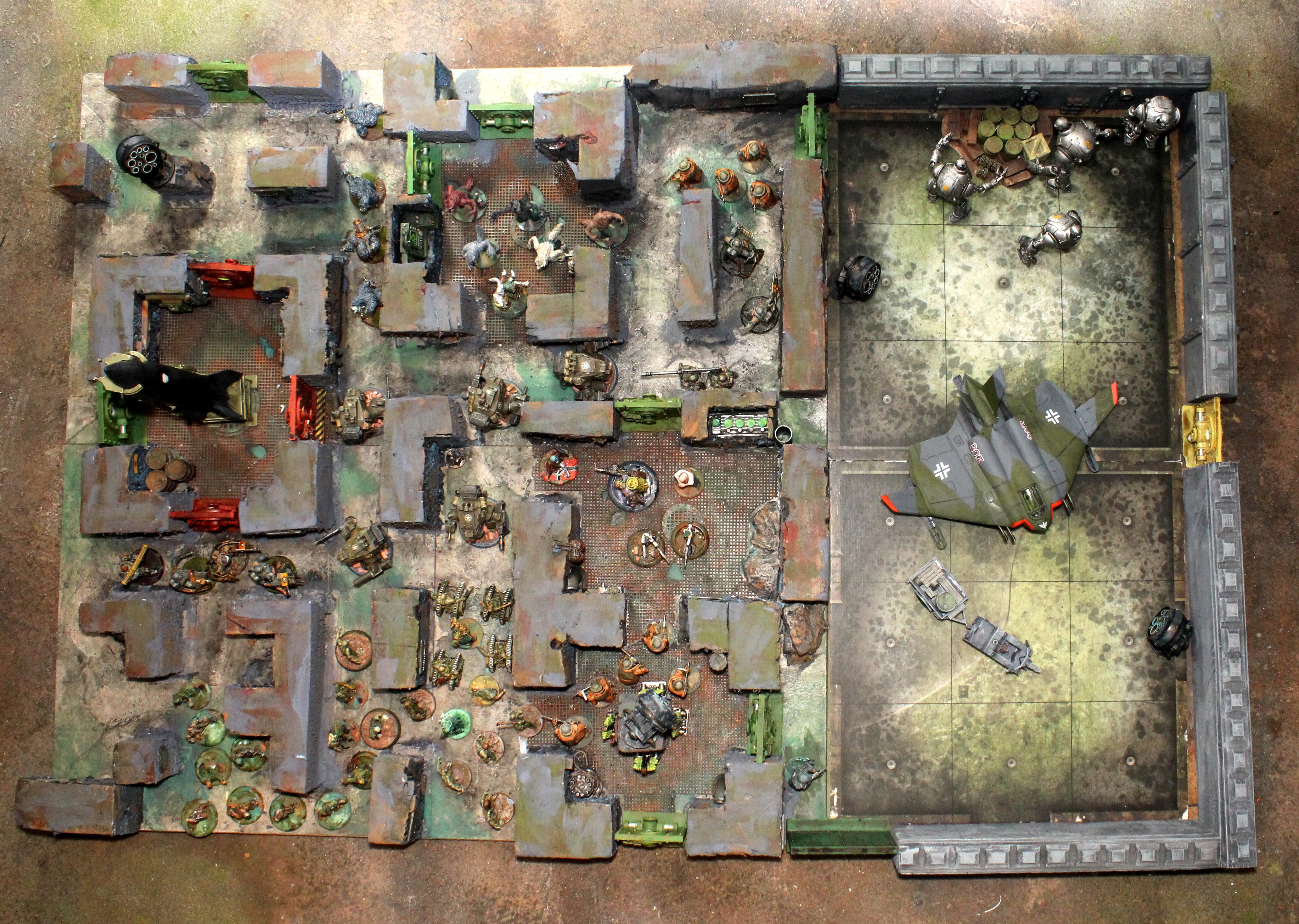 Game Table, Maze, Pulp, Terrain, Wierd War Ii