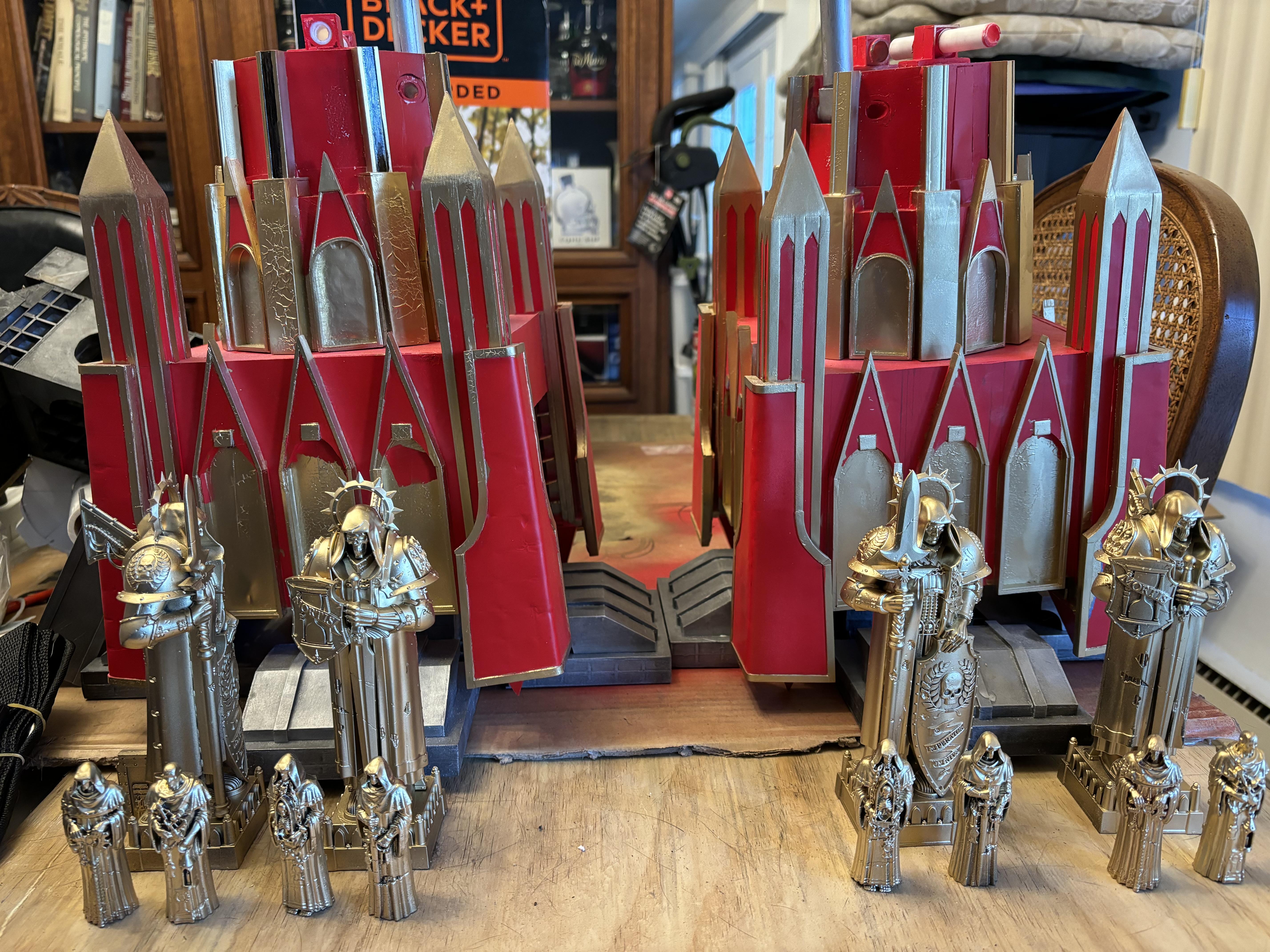 Cathedral, Emperor, Imperiator, Scratch Build, Statue, Titan