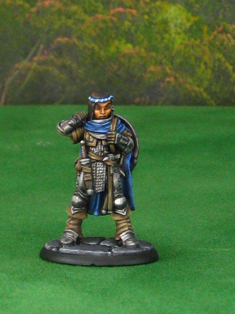 Cleric, Female, Plate Mail, Reaper