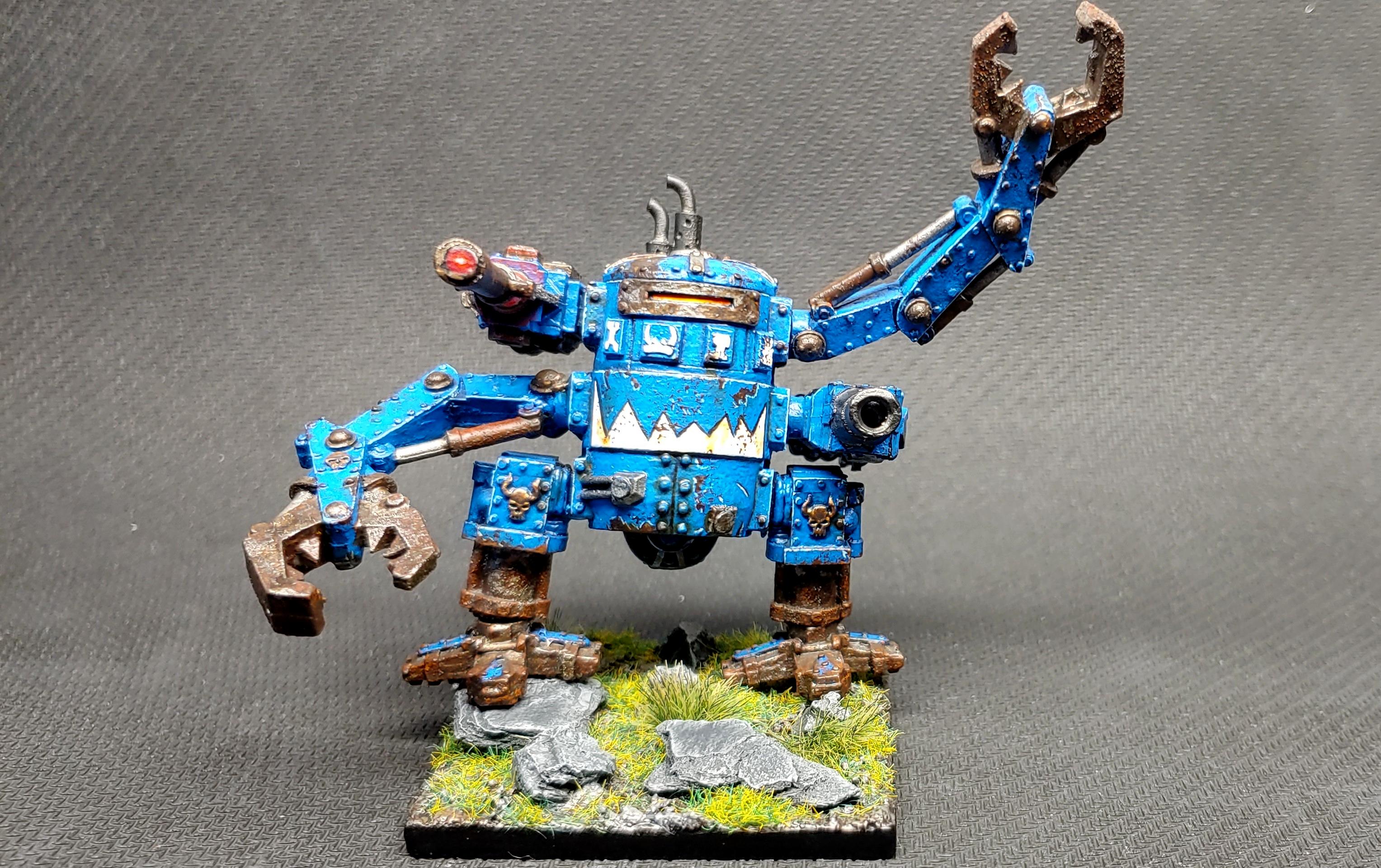 Dreadnought, Orks, Warhammer 40,000, Weathered