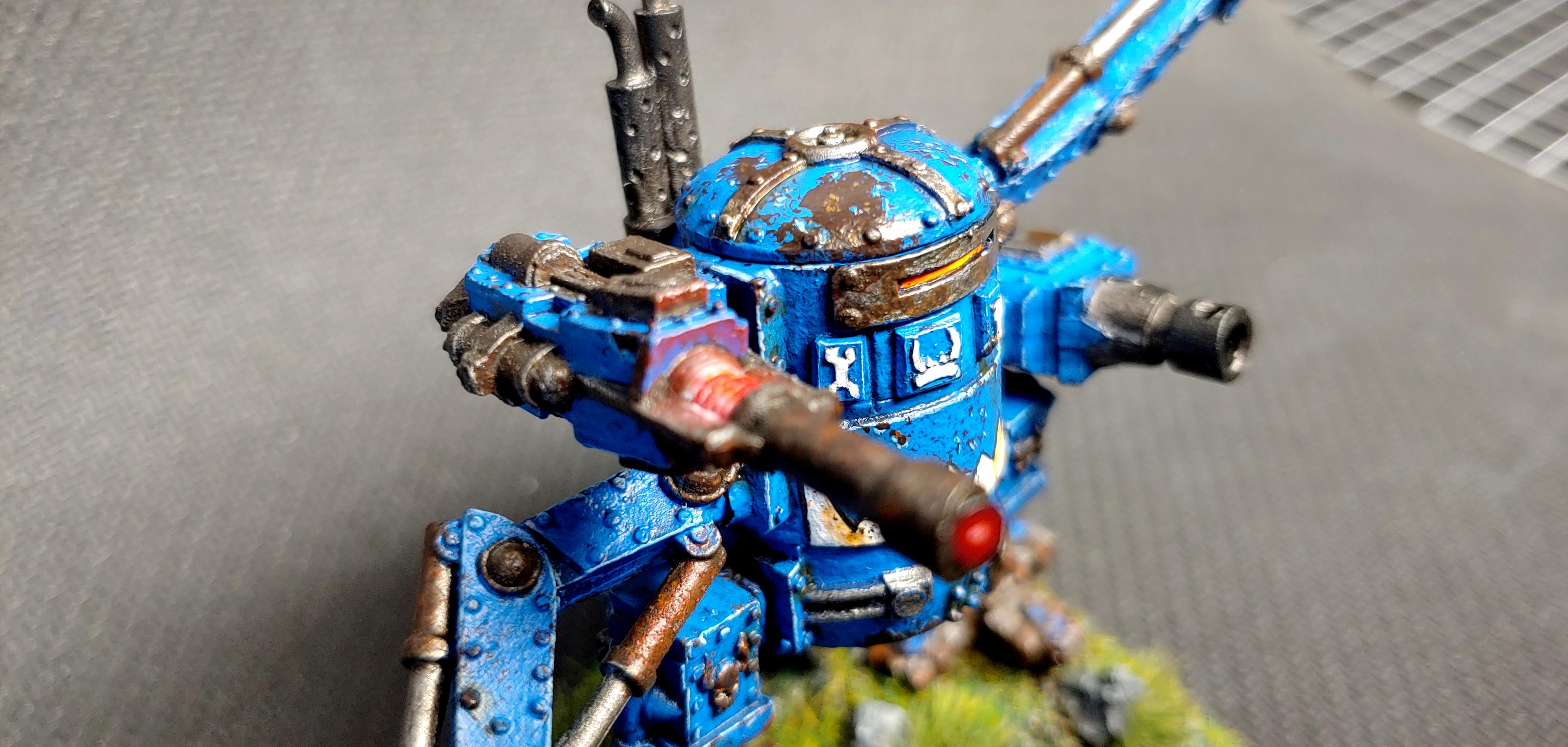 Dreadnought, Orks, Warhammer 40,000, Weathered