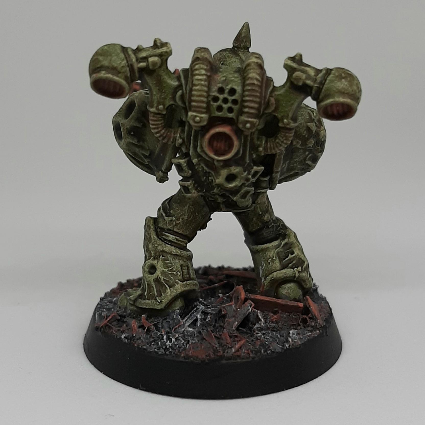 Astartes, Chaos, Conversion, Death Guard, Heretic, Kitbash, Nurgle, Plague, Sculpting, Space, Space Marines