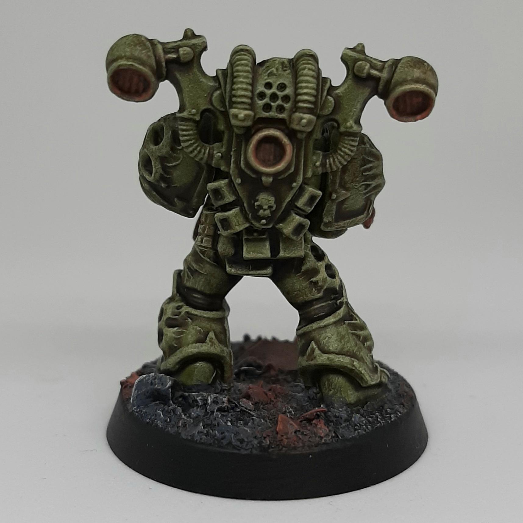 Astartes, Chaos, Conversion, Death Guard, Heretic, Kitbash, Nurgle, Plague, Sculpting, Space, Space Marines