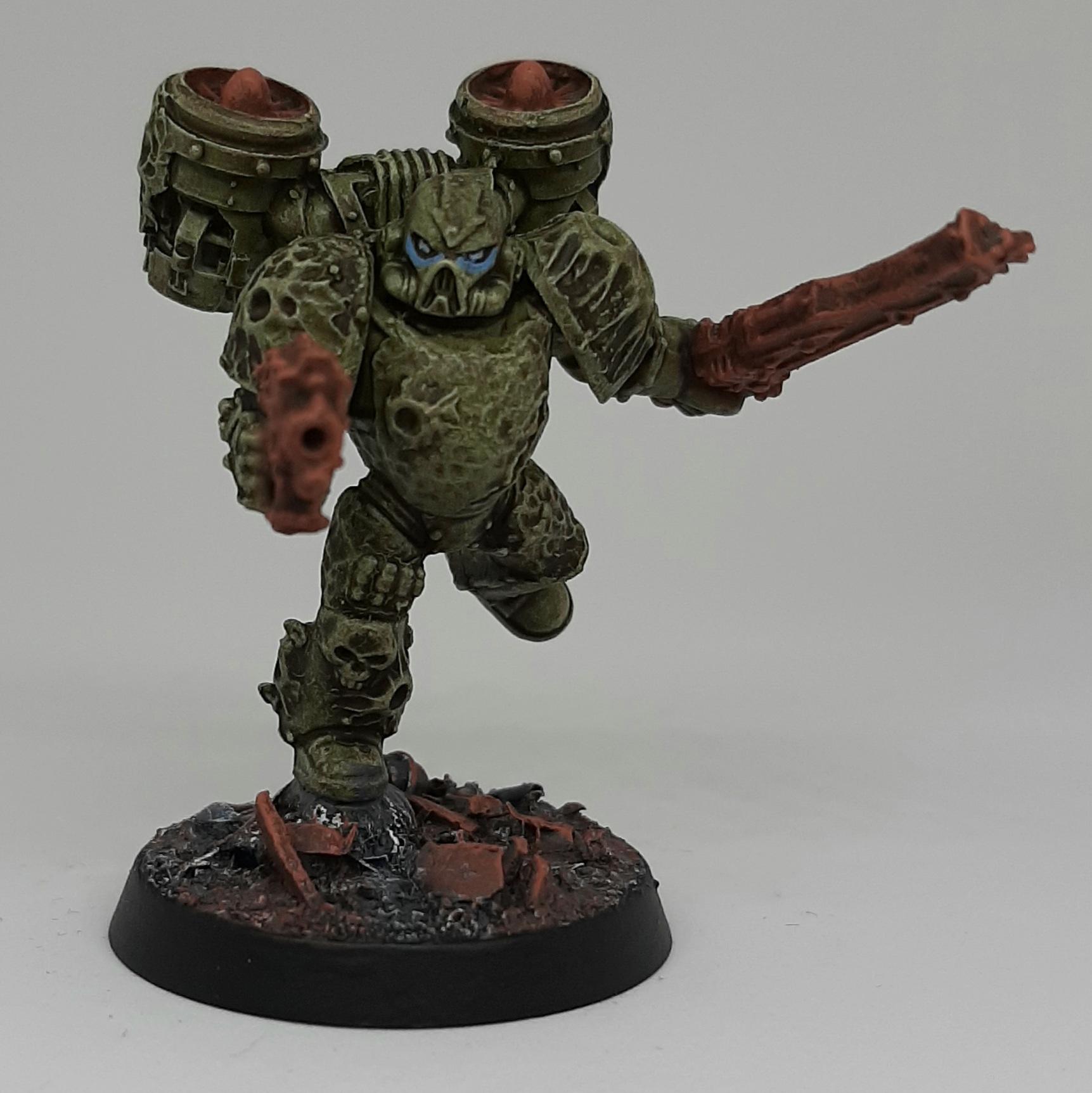 Astartes, Chaos, Conversion, Death Guard, Heretic, Kitbash, Nurgle, Plague, Raptors, Sculpting, Space, Space Marines