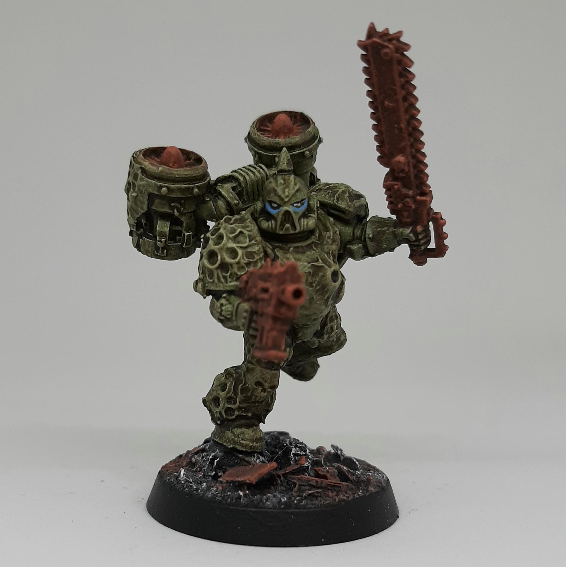 Astartes, Chaos, Conversion, Death Guard, Heretic, Kitbash, Nurgle, Plague, Raptors, Sculpting, Space, Space Marines