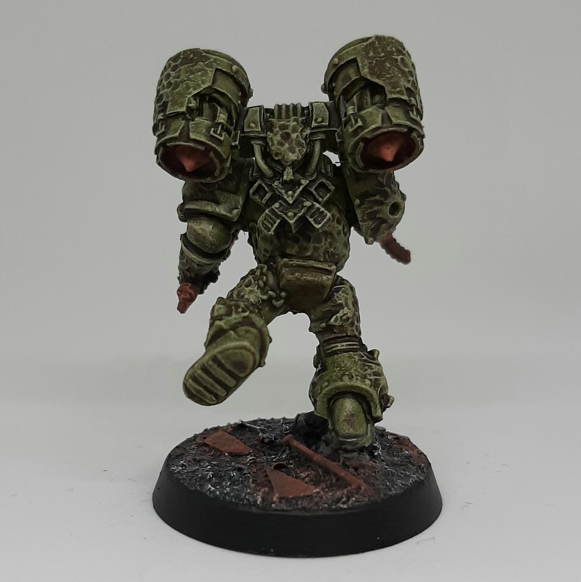 Astartes, Chaos, Conversion, Death Guard, Heretic, Kitbash, Nurgle, Plague, Raptors, Sculpting, Space, Space Marines