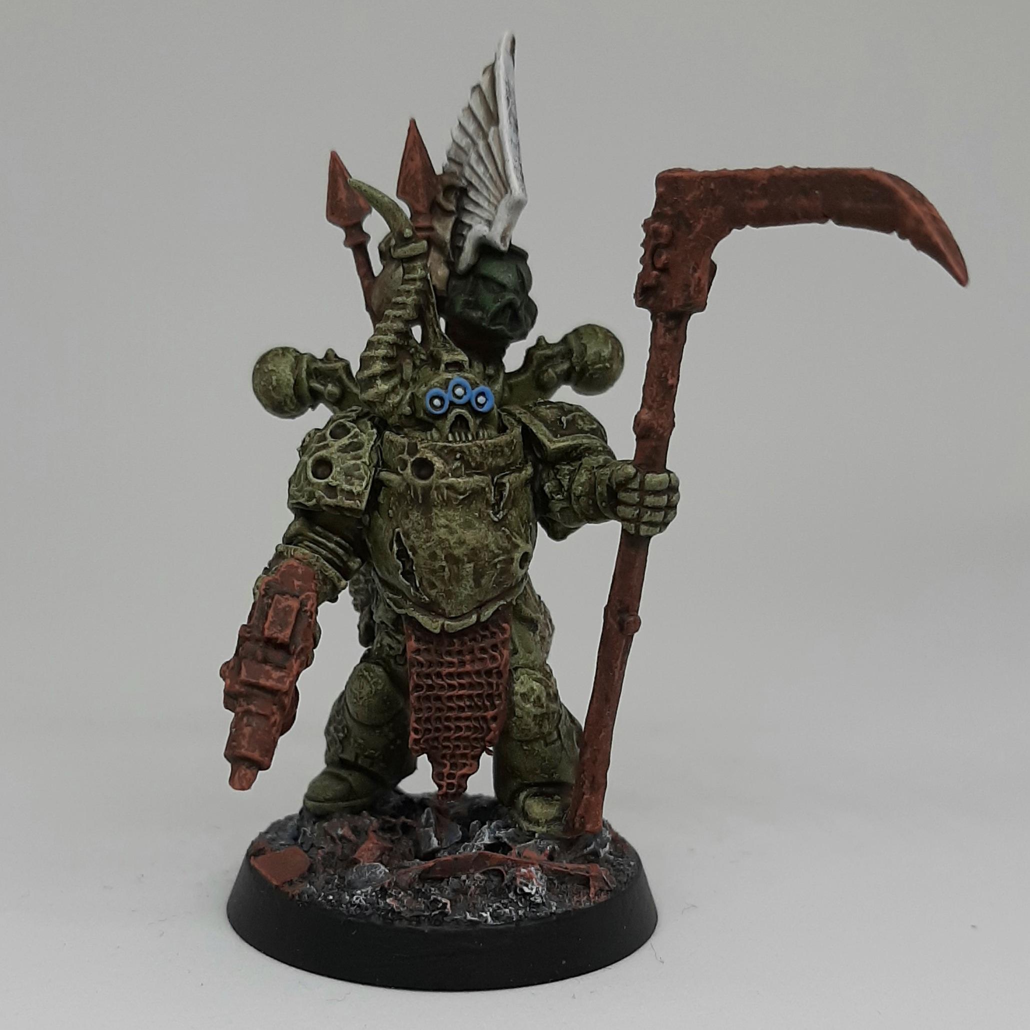 Astartes, Chaos, Conversion, Death Guard, Heretic, Kitbash, Nurgle, Plague, Sculpting, Space, Space Marines