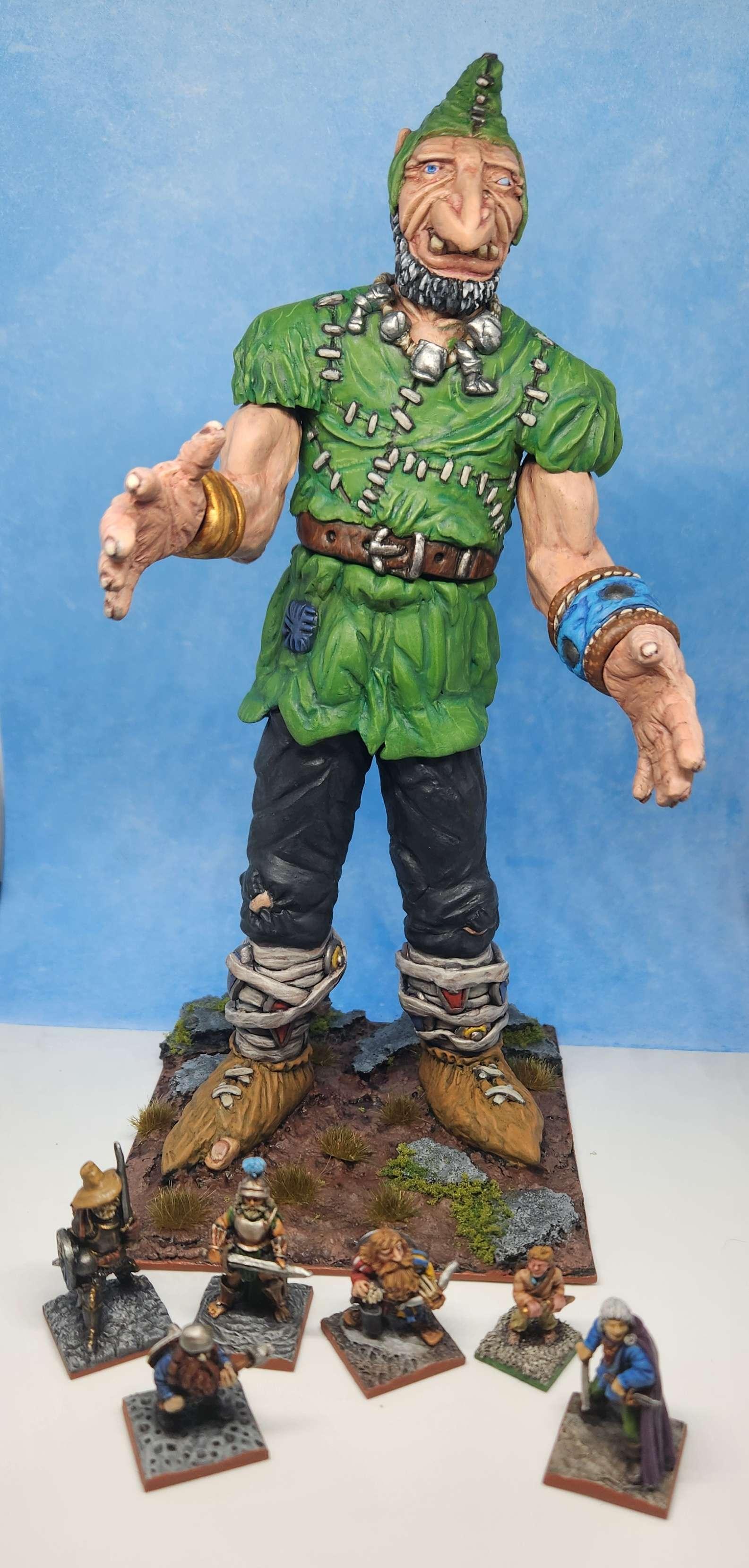 Citadel Giant, Giant, Sculpting