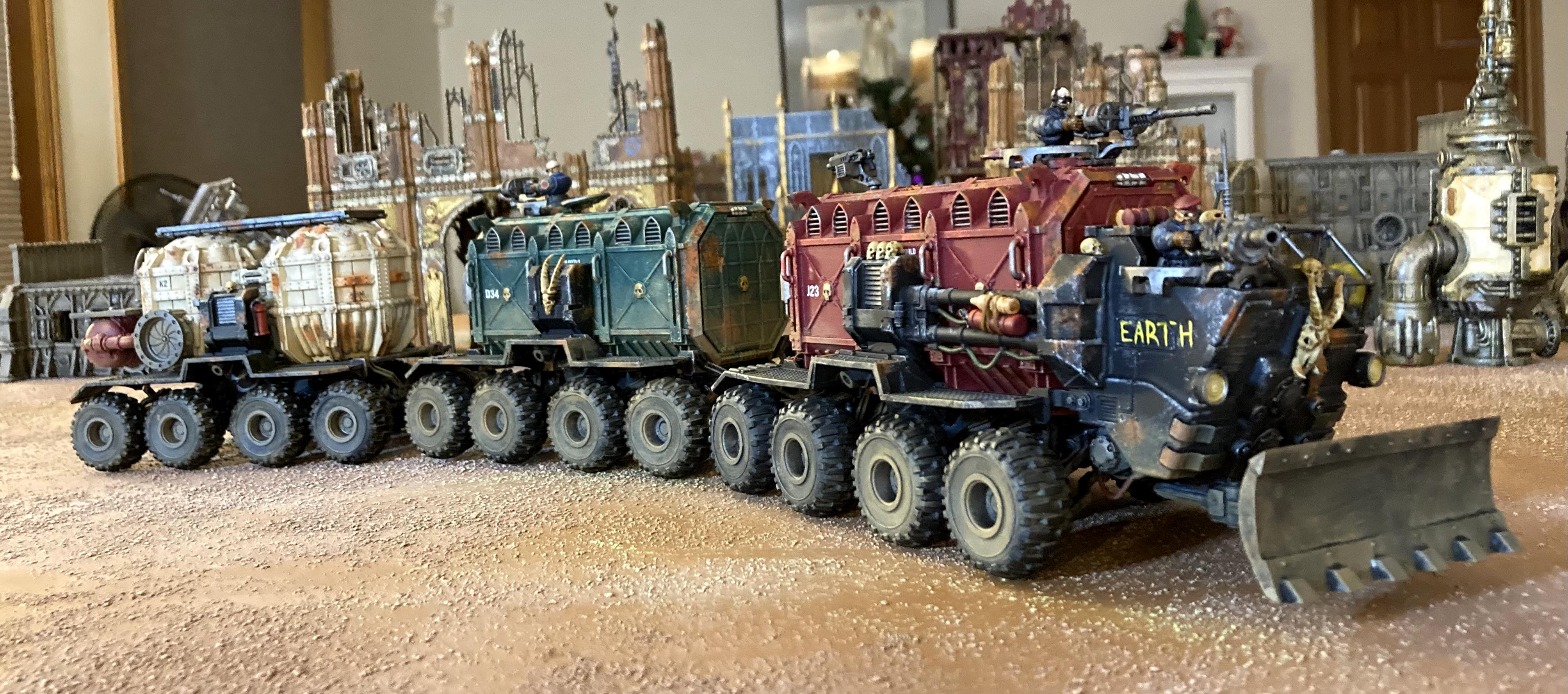 Cargo 8, Land Train, Necromunda, Truck