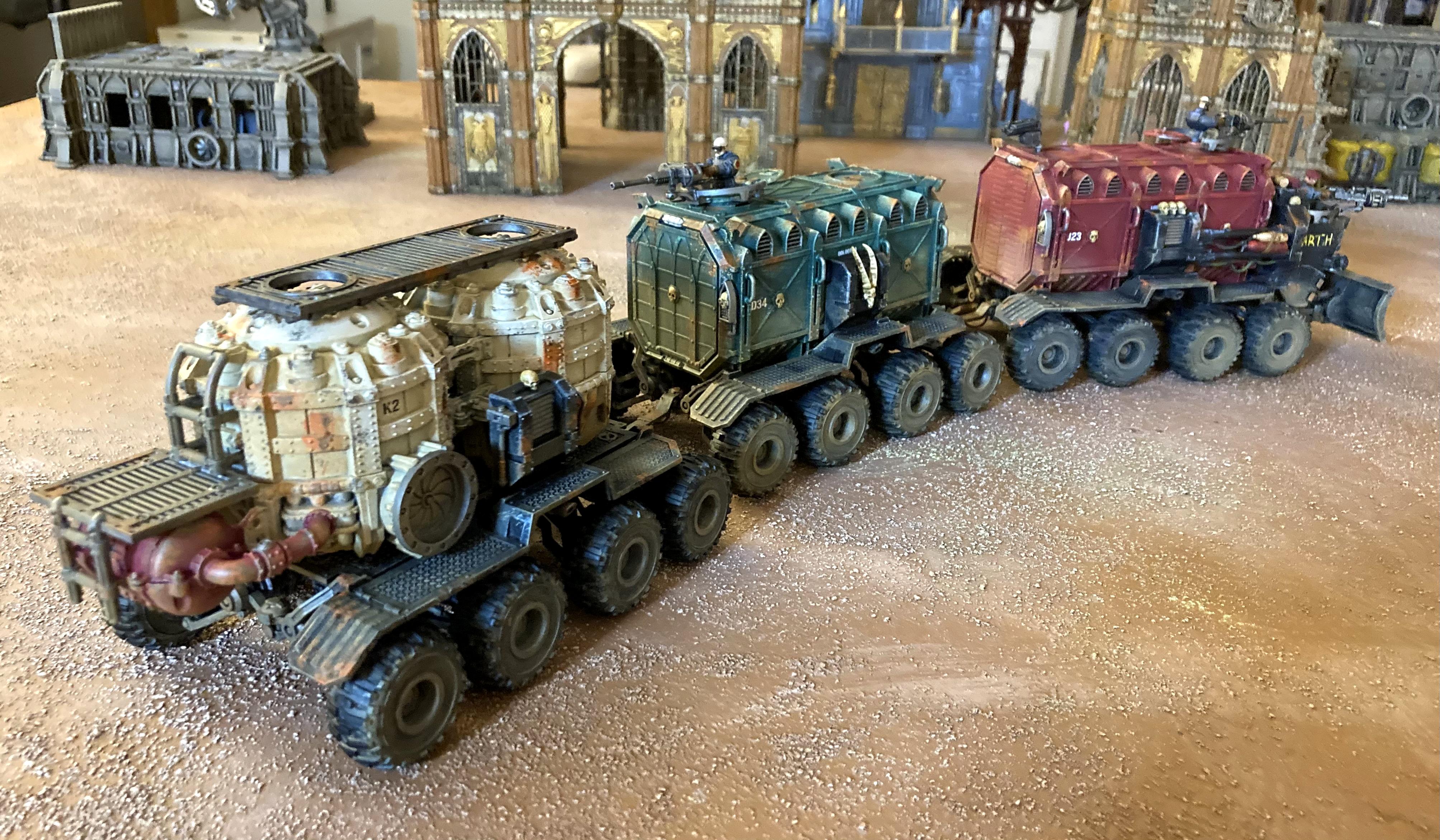 Cargo 8, Land Train, Necromunda, Truck