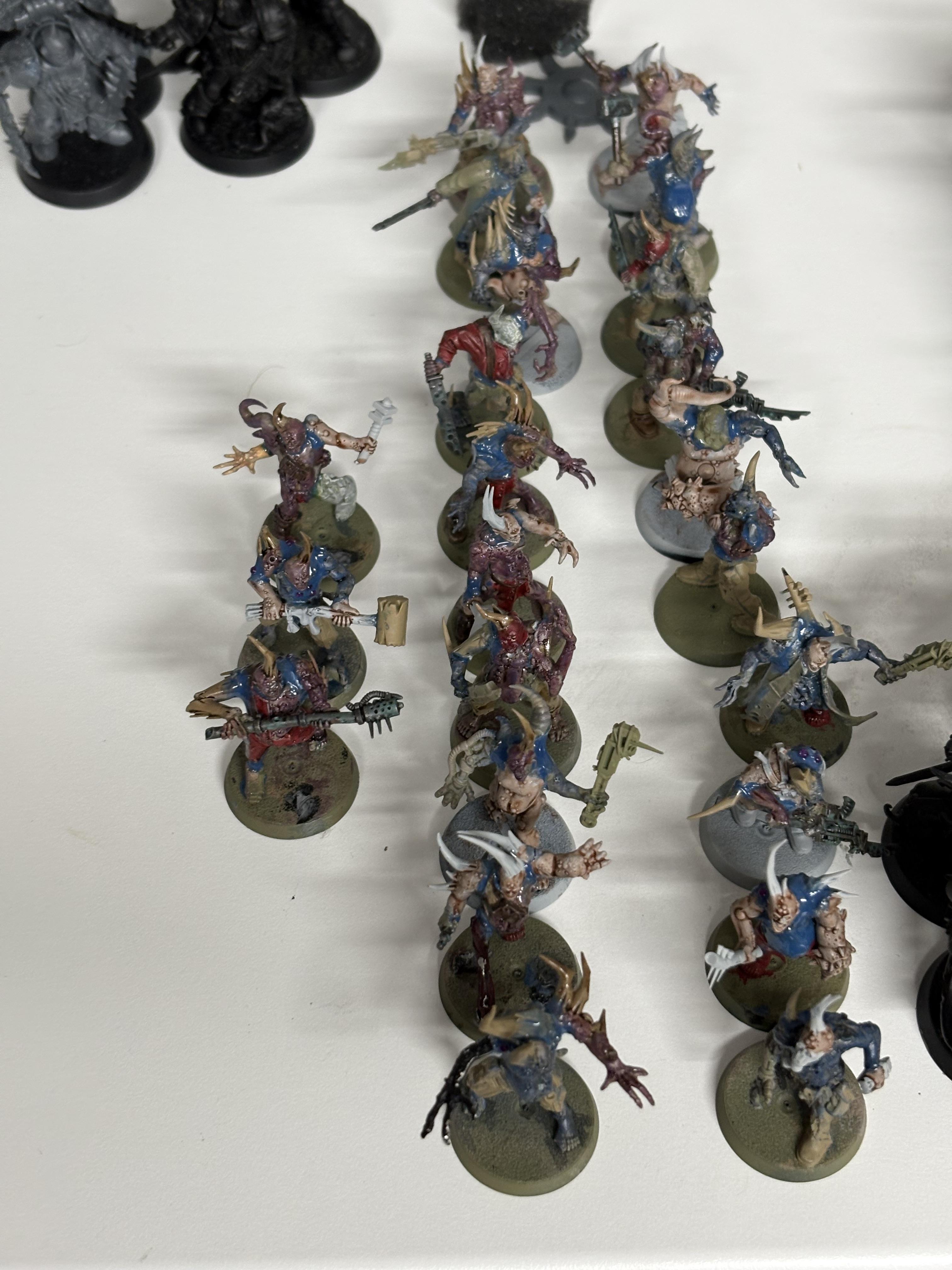 Chaos, Conversion, Death Guard, Nurgle, Poxwalkers, Warhammer 40,000, Work In Progress