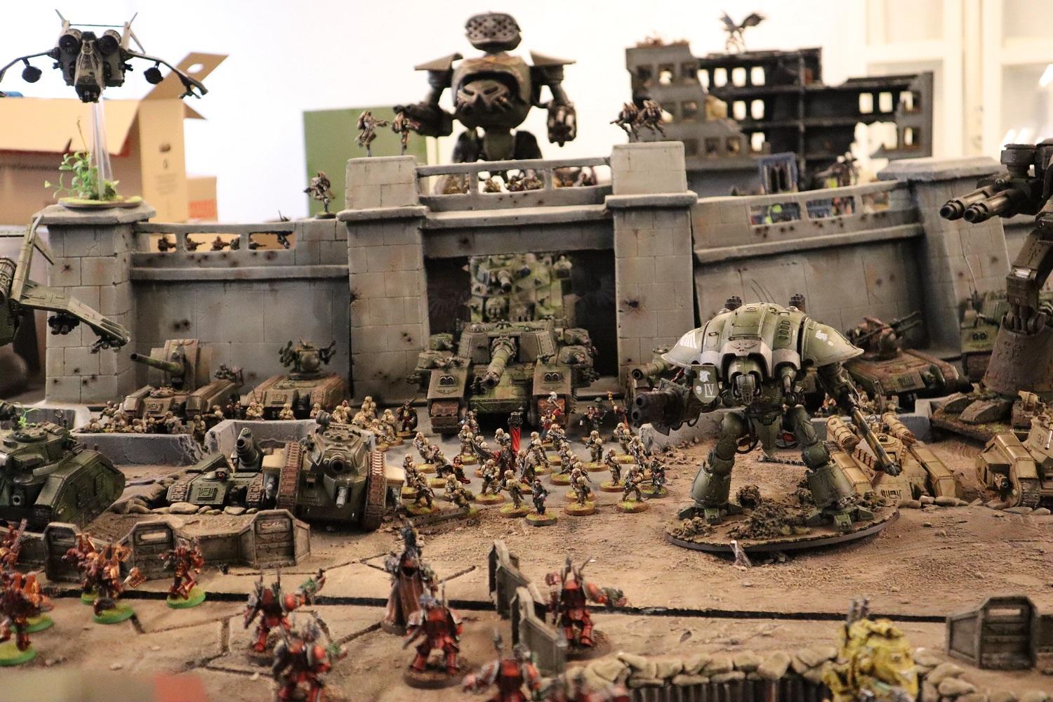 Chaos, Imperial Guard, Mega Battle, Titan, Valkyrie