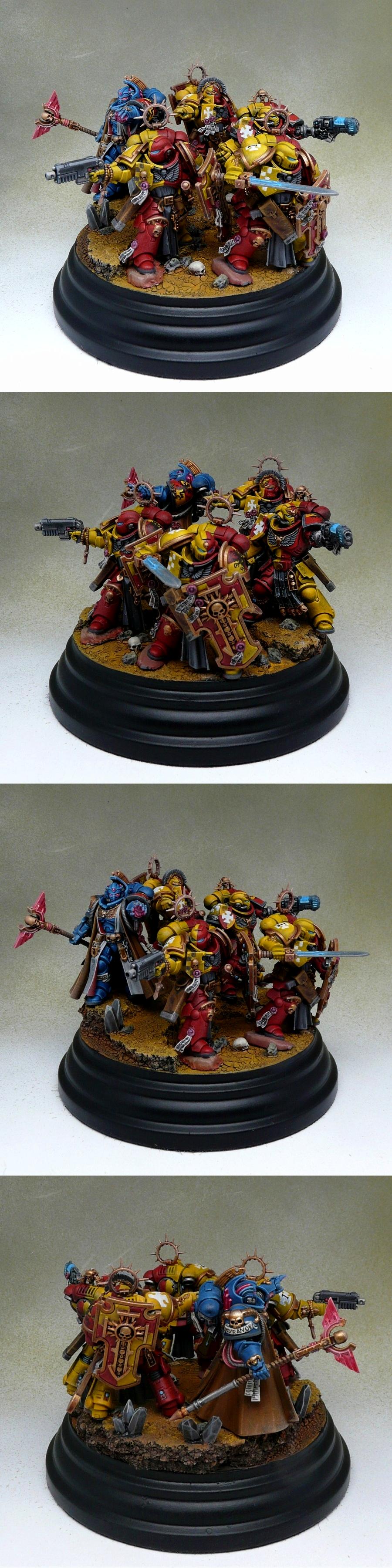 Adeptus Astartes, Badab War, Bladeguard, Howling Griffons, Librarian, Primaris, Space Marines, Sternguard