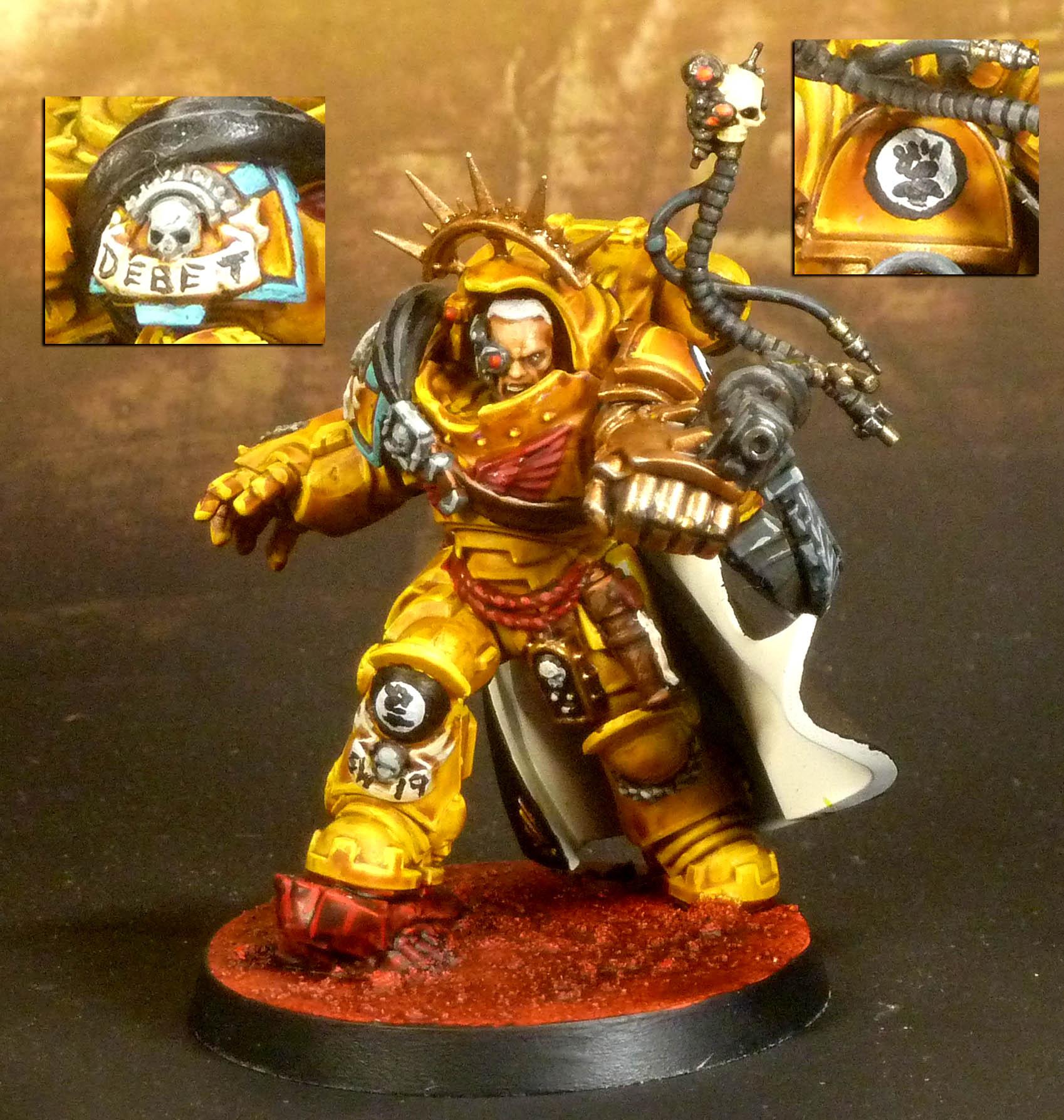Gravis Captain, Imperial Fists, Space Marines