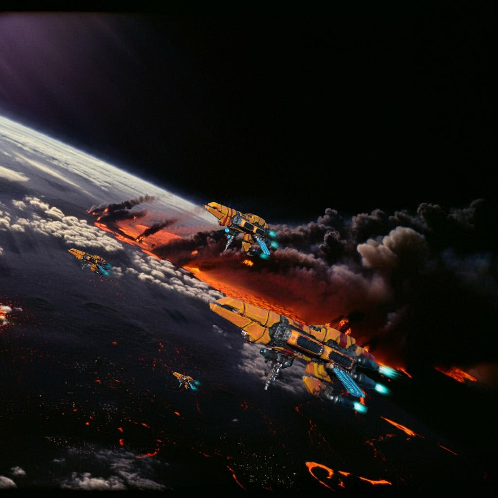 Ai Generated, Battleship, Cruiser, Cutter, Destroyer, Dfc, Dropfleet, Frigate, Hawk Wargames, Lighter, Space, Spaceships, Ttcombat
