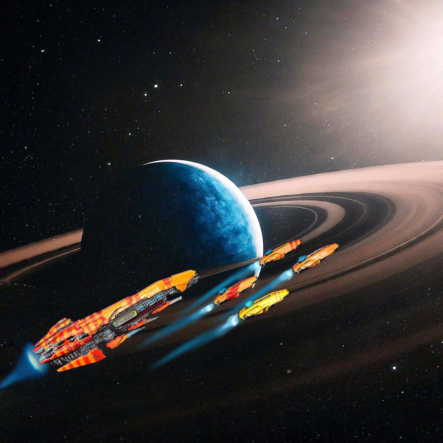 Ai Generated, Battleship, Cruiser, Cutter, Destroyer, Dfc, Dropfleet, Frigate, Hawk Wargames, Lighter, Space, Spaceships, Ttcombat