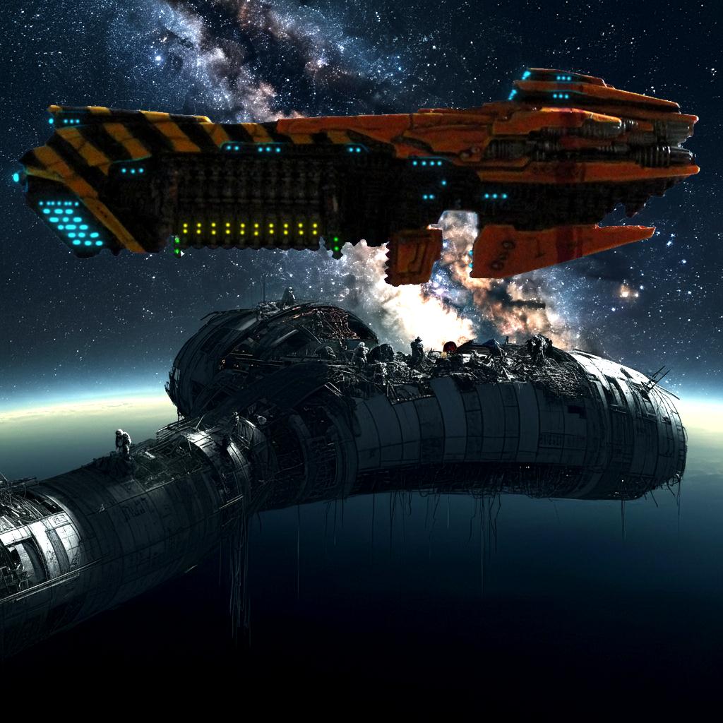 Ai Generated, Battle Cruiser, Battleship, Cruiser, Cutter, Destroyer, Dfc, Dropfleet, Frigate, Hawk Wargames, Lighter, Resistance, Space, Space Station, Spaceship, Spaceships, Triumvir, Ttcombat
