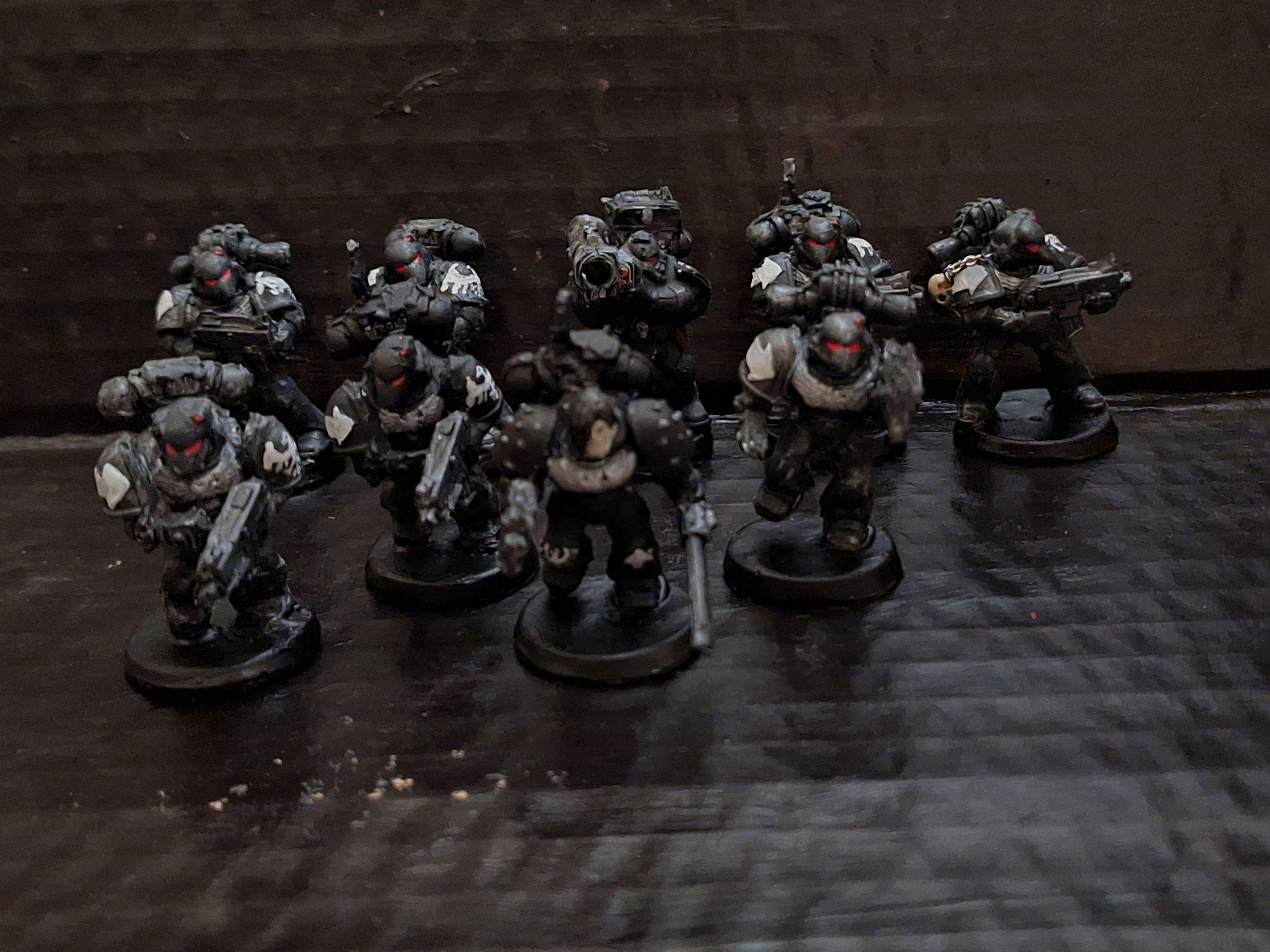 Raven Guard, Space, Space Marines, Tactical Squad, Warhammer 40,000, Warhammer Fantasy