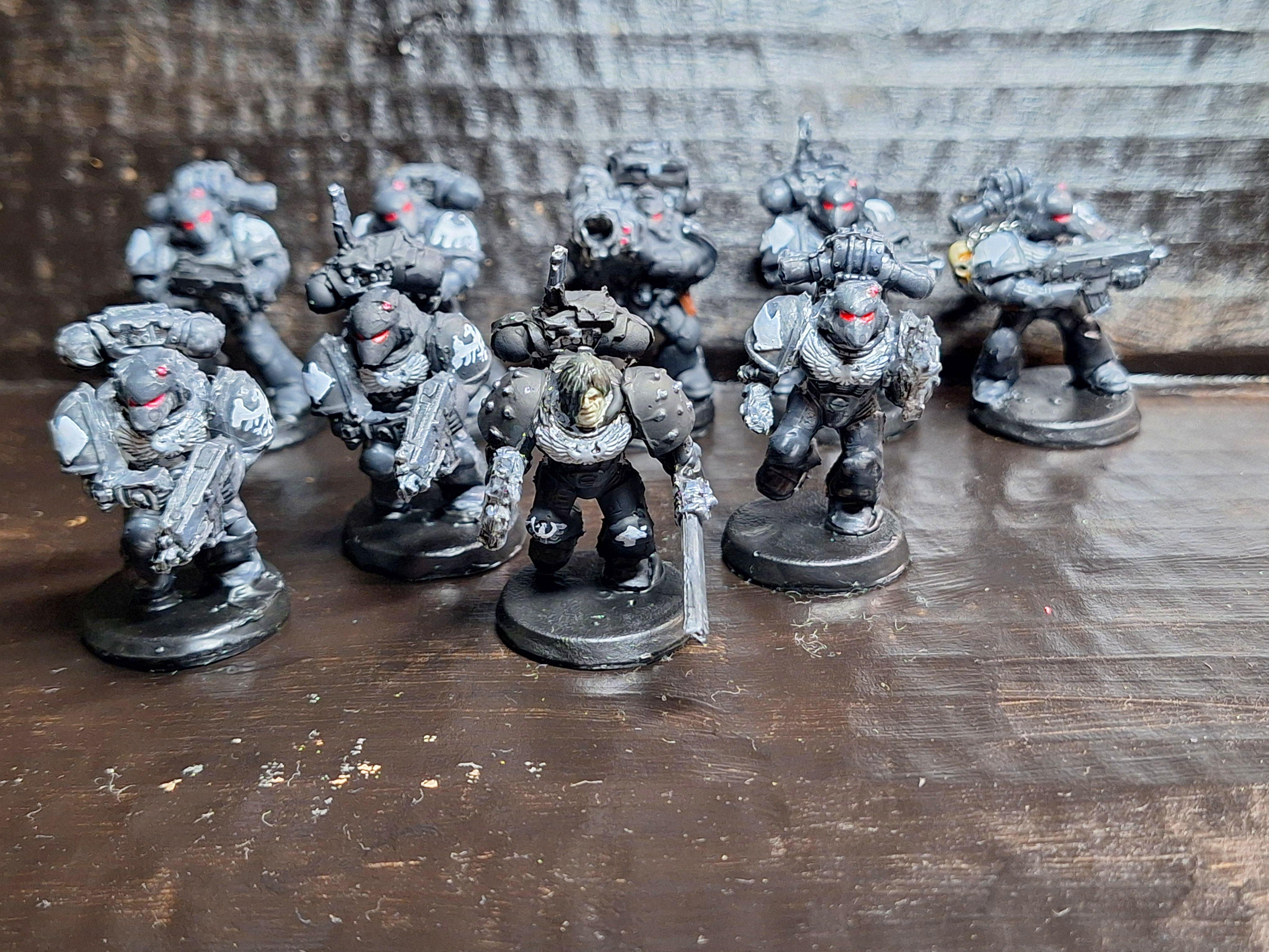 Raven Guard, Space, Space Marines, Tactical Squad, Warhammer 40,000, Warhammer Fantasy
