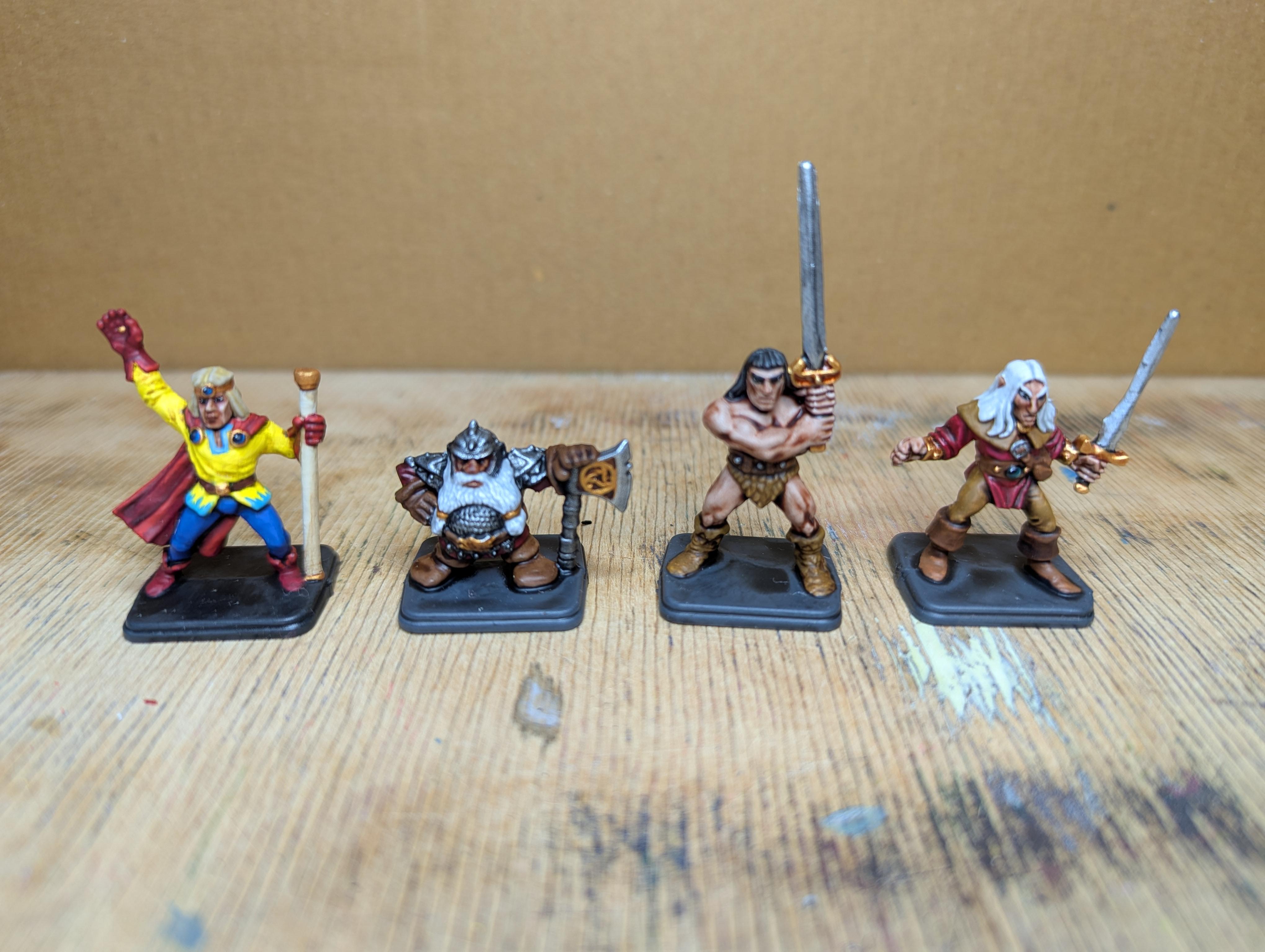 Heroquest, Heroes 