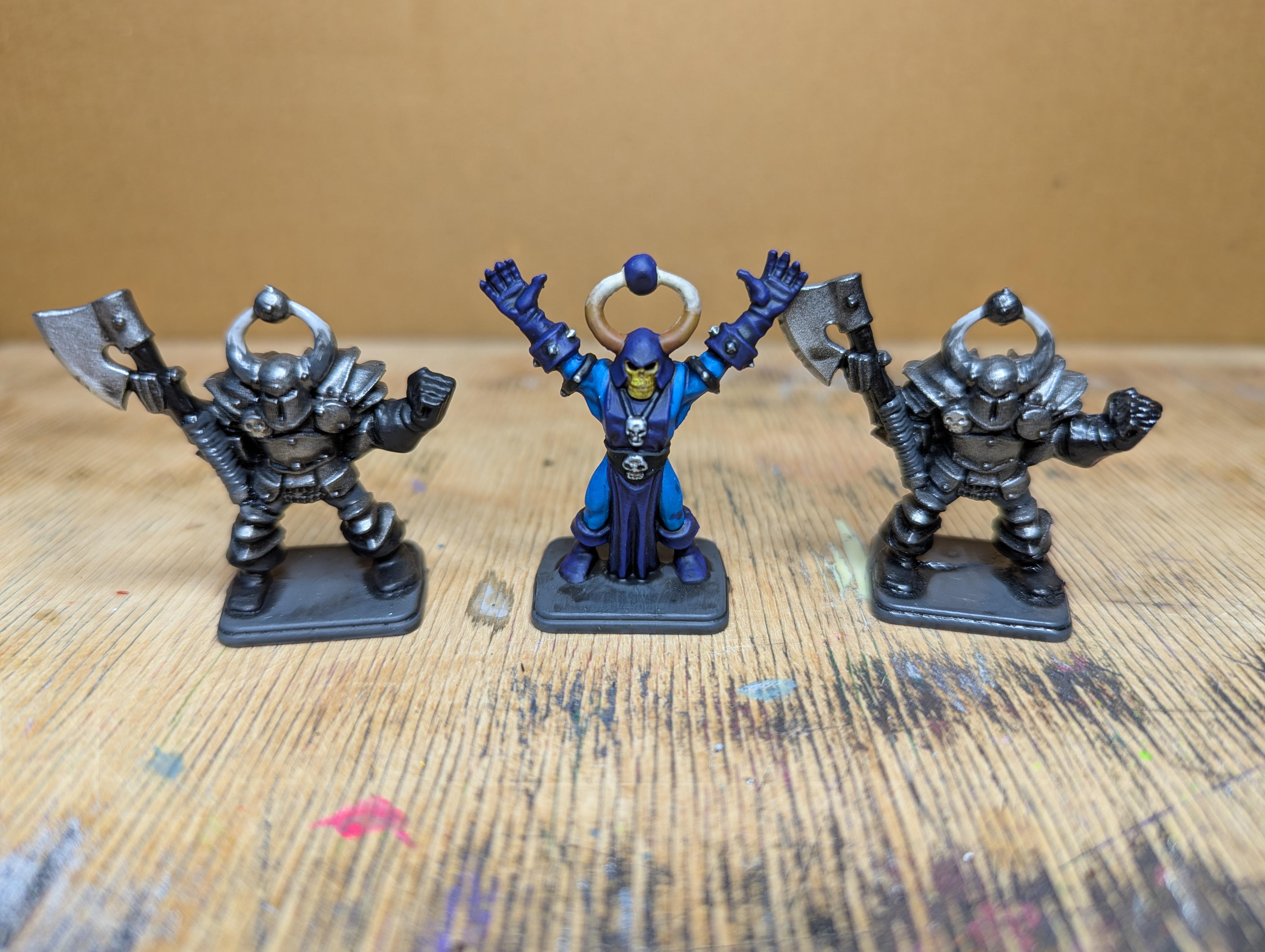 Heroquest, Evil wizard and warriors