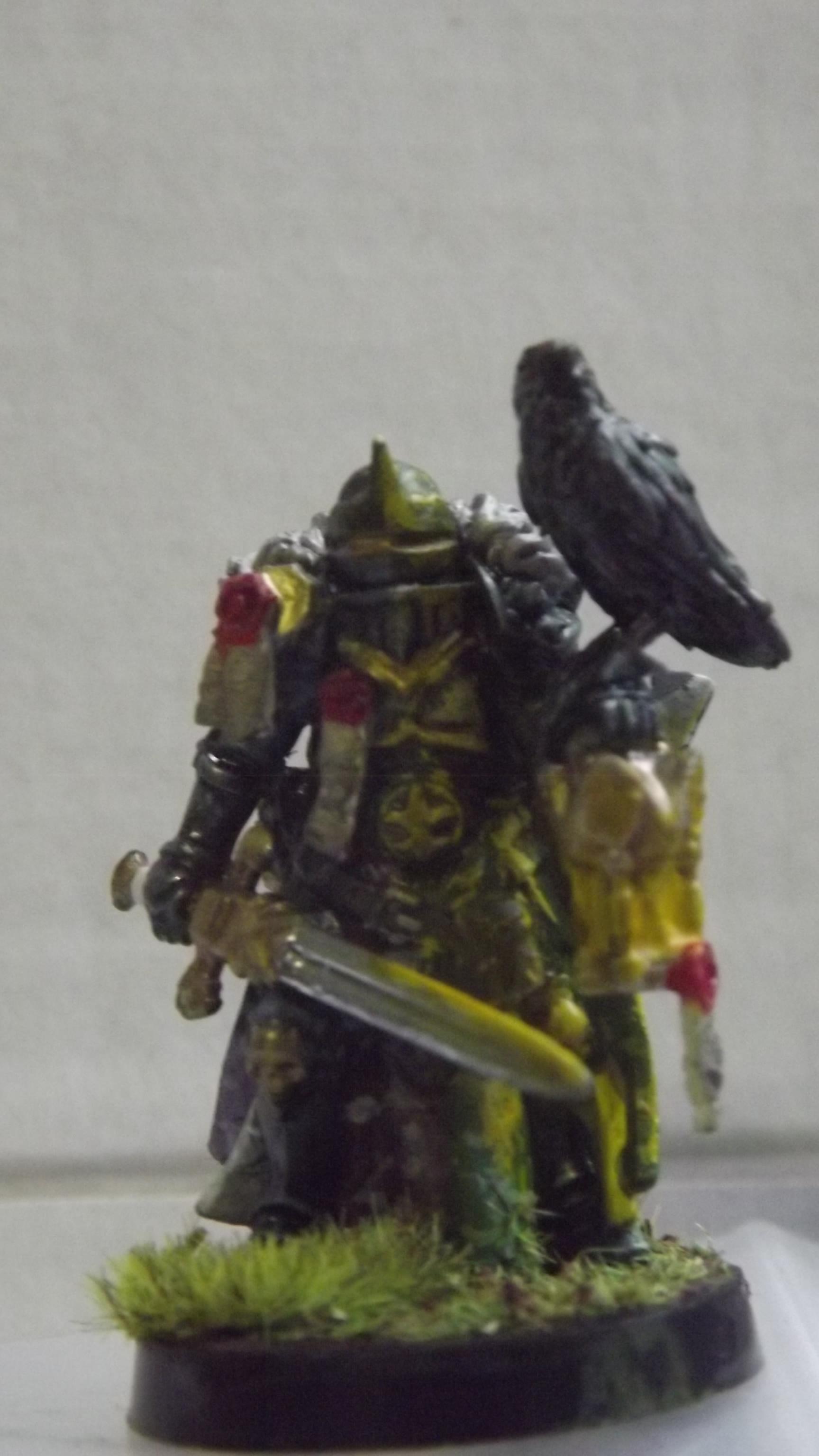 Anvil Industry, Character, Lantern, Power Armour, Power Sword, Raven, Sister Commander, Sisters Of Battle