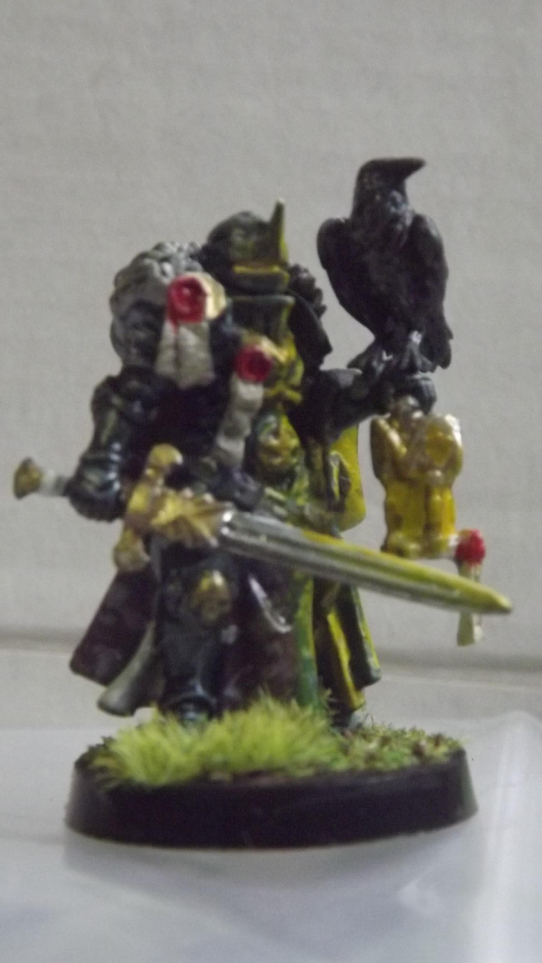 Anvil Industry, Character, Lantern, Power Armour, Power Sword, Raven, Sister Commander, Sisters Of Battle