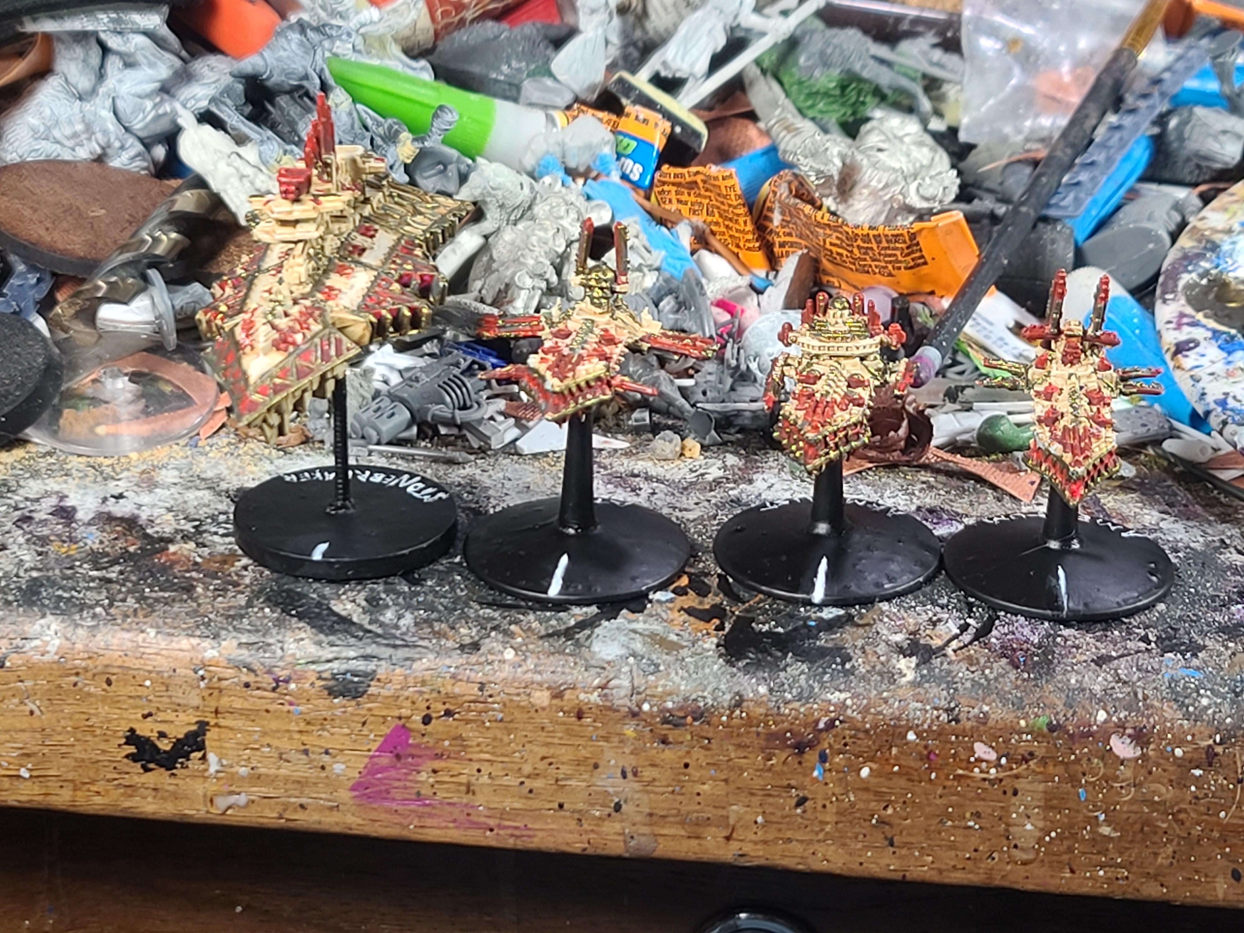 Battlefleet Gothic, Chaos, Cruiser, Escorts, Games Workshop, Infidel, Styx