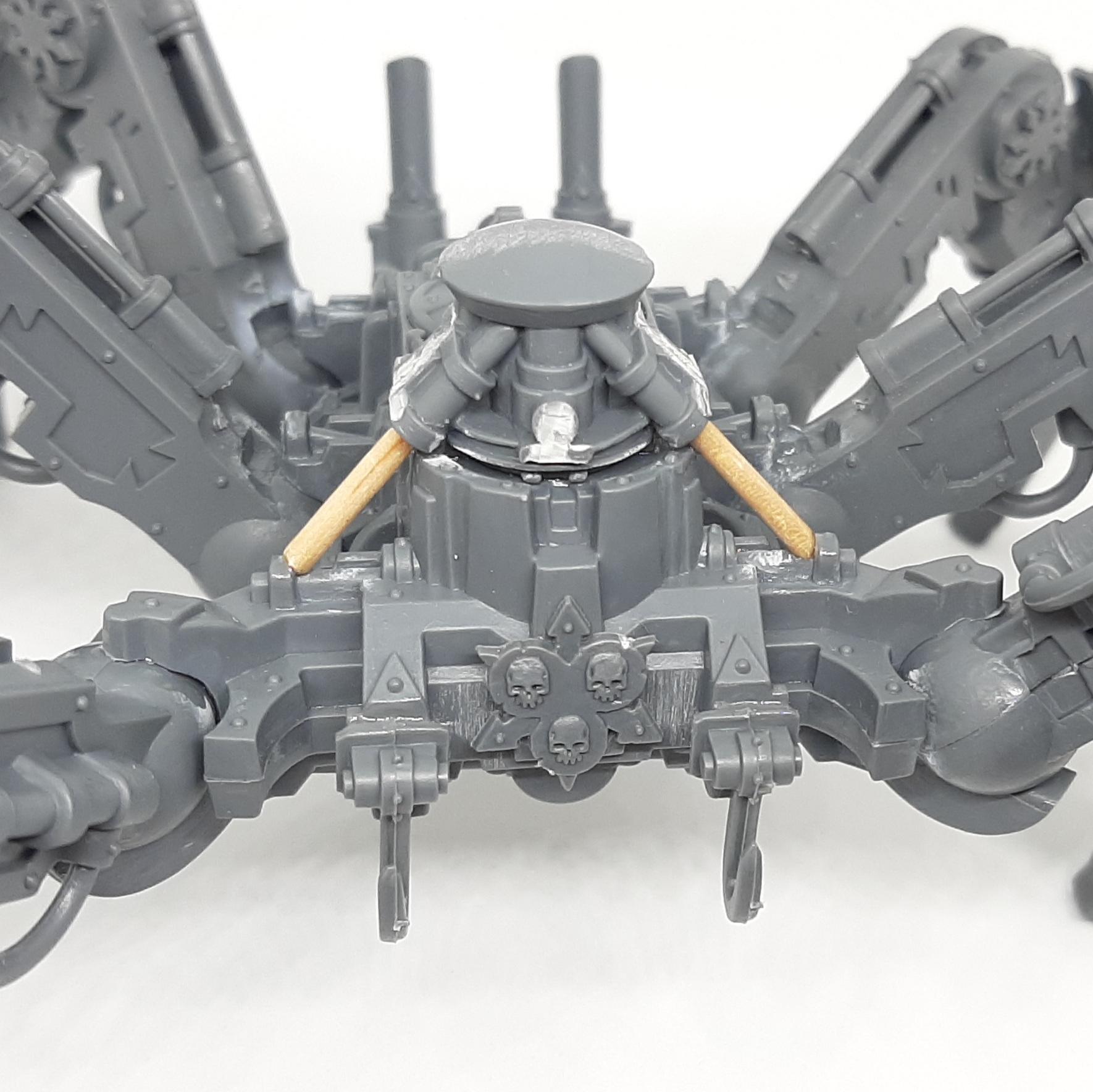 Astartes, Chaos, Conversion, Death Guard, Defiler, Heretic, Kitbash, Nurgle, Plague, Sculpting, Space, Space Marines, Work In Progress