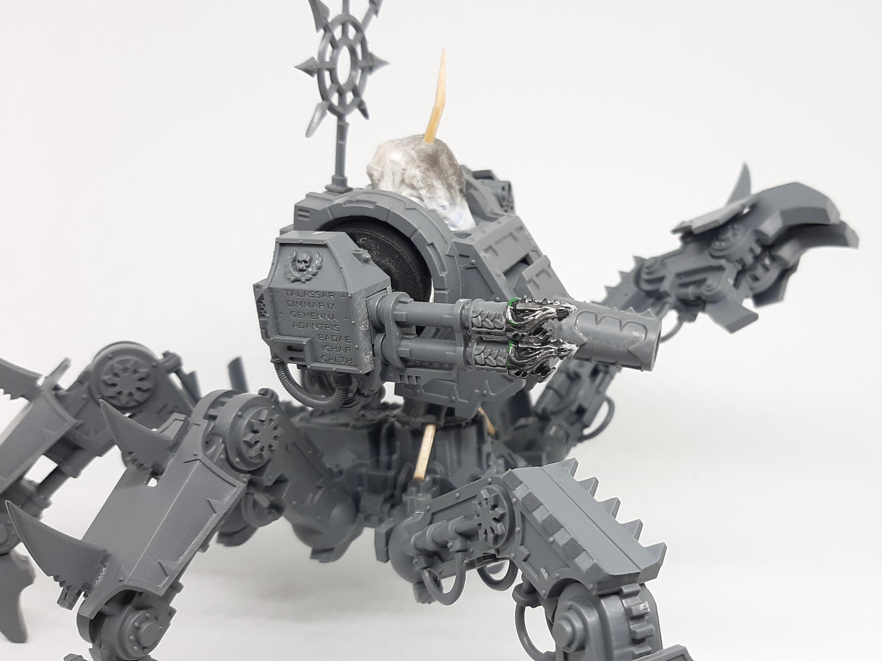 Astartes, Chaos, Conversion, Death Guard, Defiler, Heretic, Kitbash, Nurgle, Plague, Sculpting, Space, Space Marines, Work In Progress