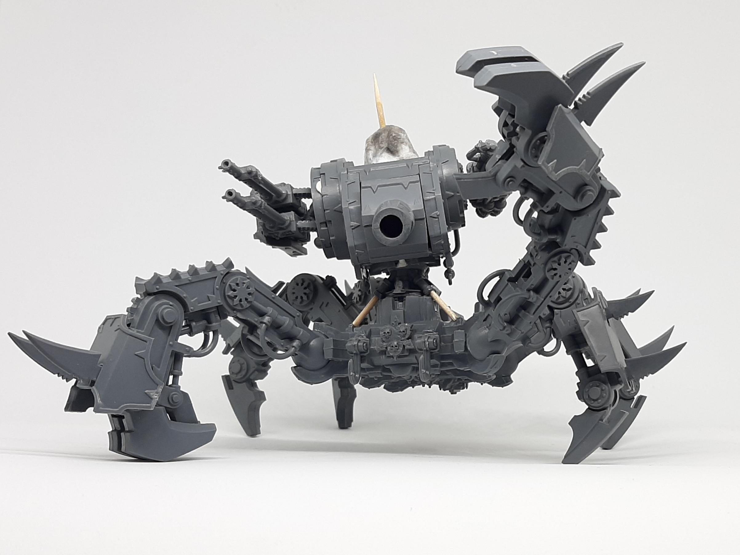 Astartes, Chaos, Conversion, Death Guard, Defiler, Heretic, Kitbash, Nurgle, Plague, Sculpting, Space, Space Marines, Work In Progress